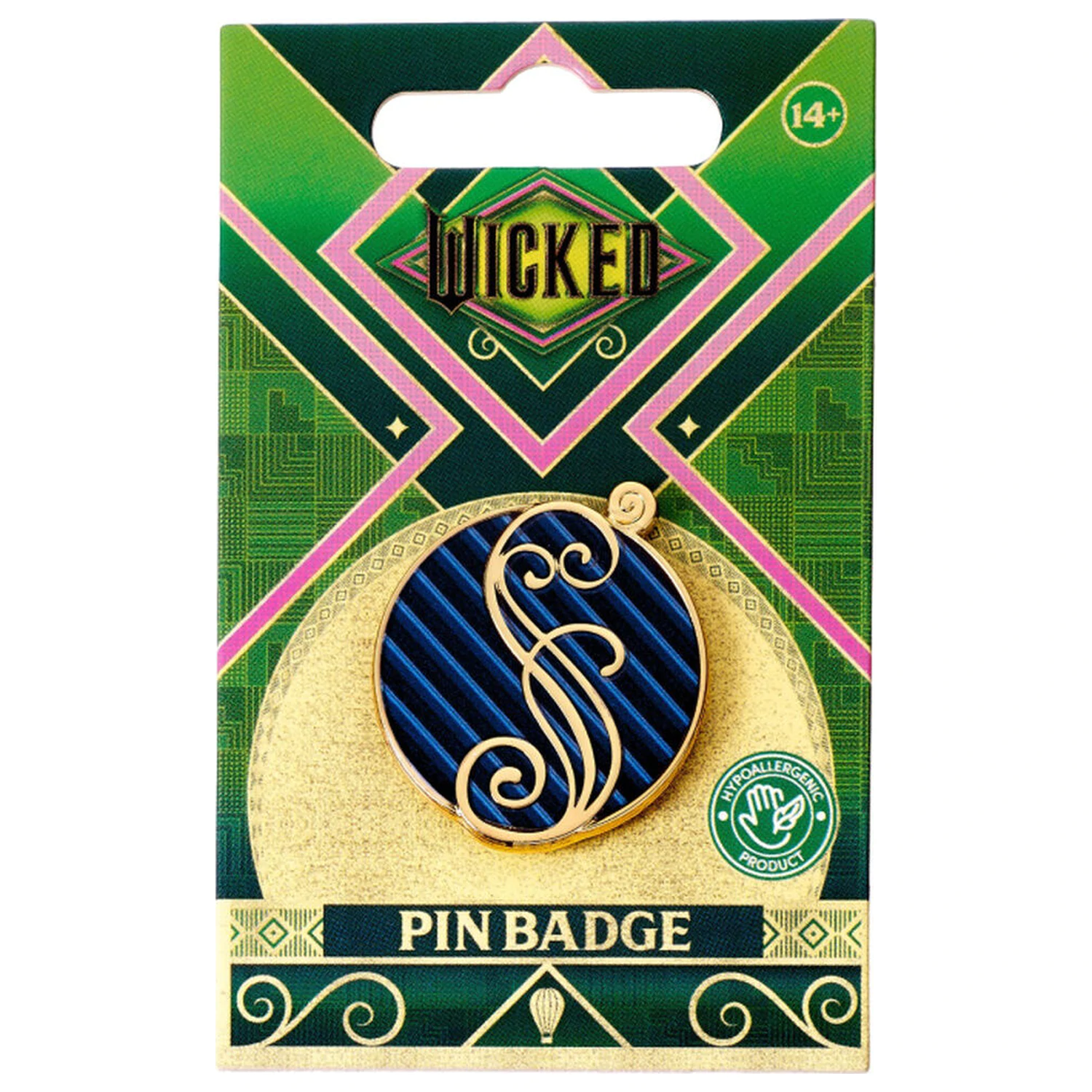 Wicked Blue Shiz Logo insigna ac pin poza produsului