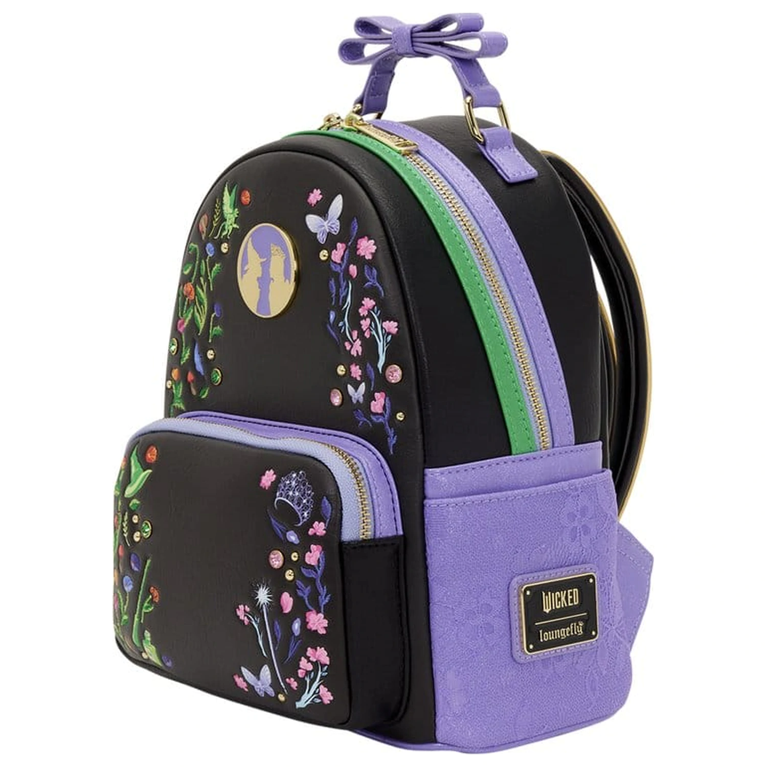 Wicked by Loungefly Mini Rucsac Floral & Lace poza produsului