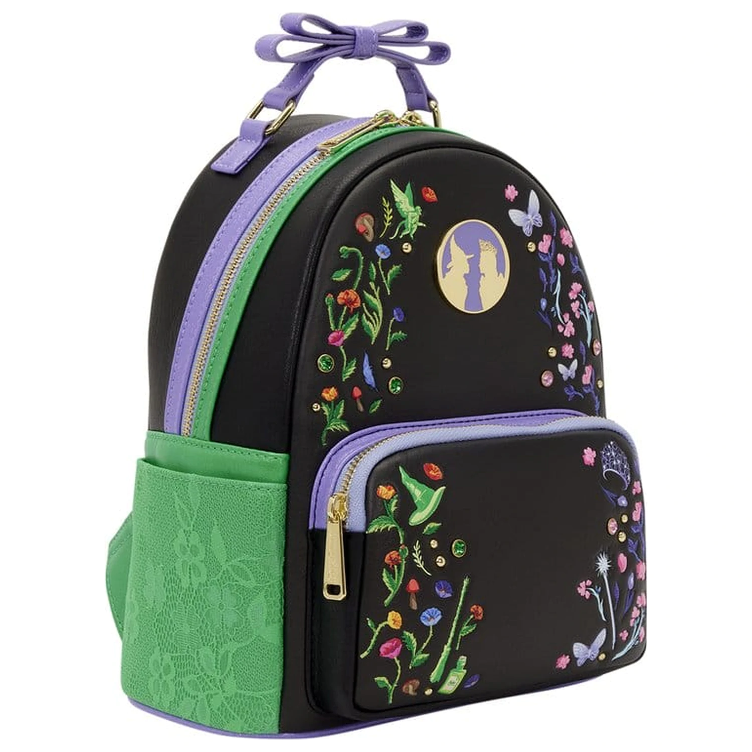 Wicked by Loungefly Mini Rucsac Floral & Lace poza produsului