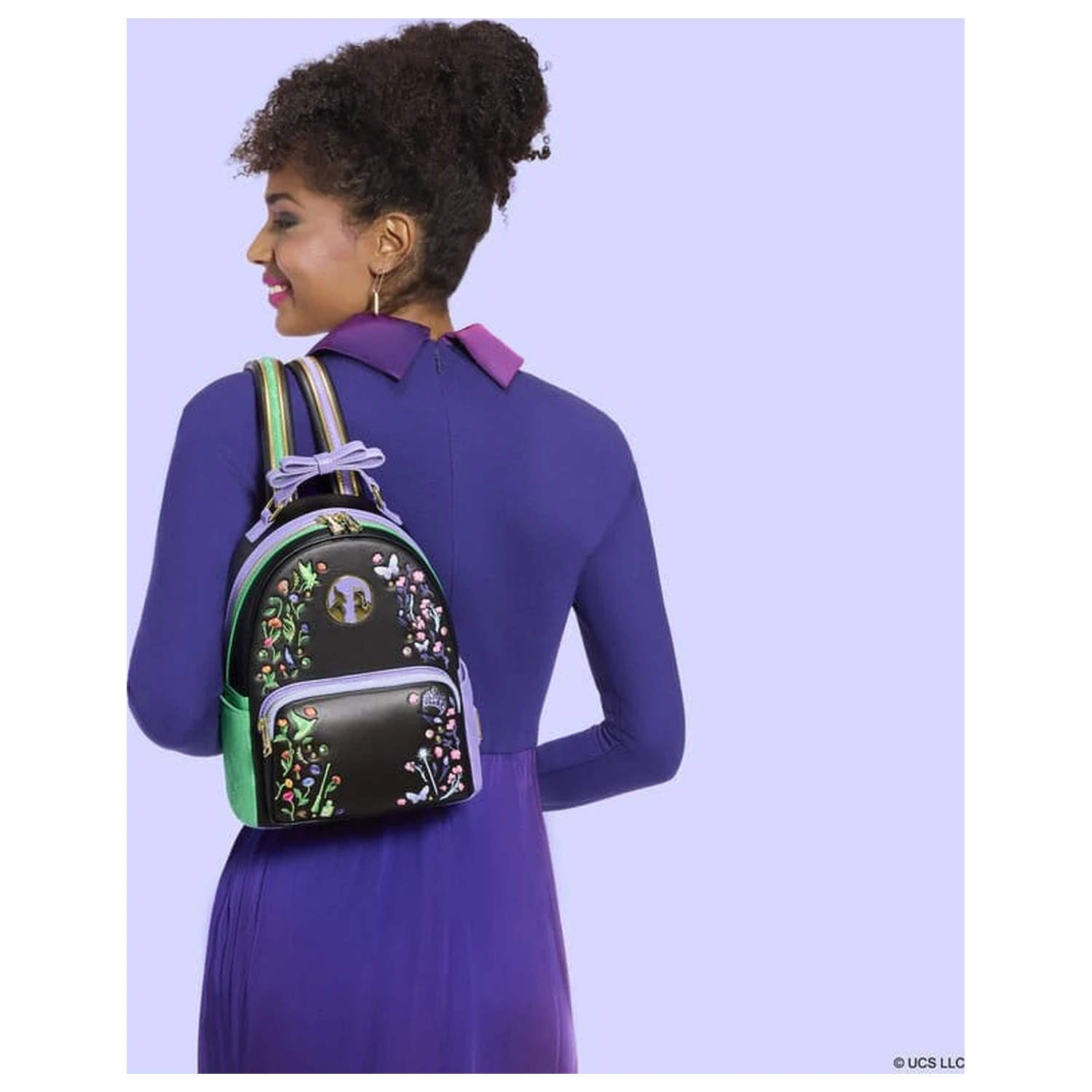 Wicked by Loungefly Mini Rucsac Floral & Lace poza produsului
