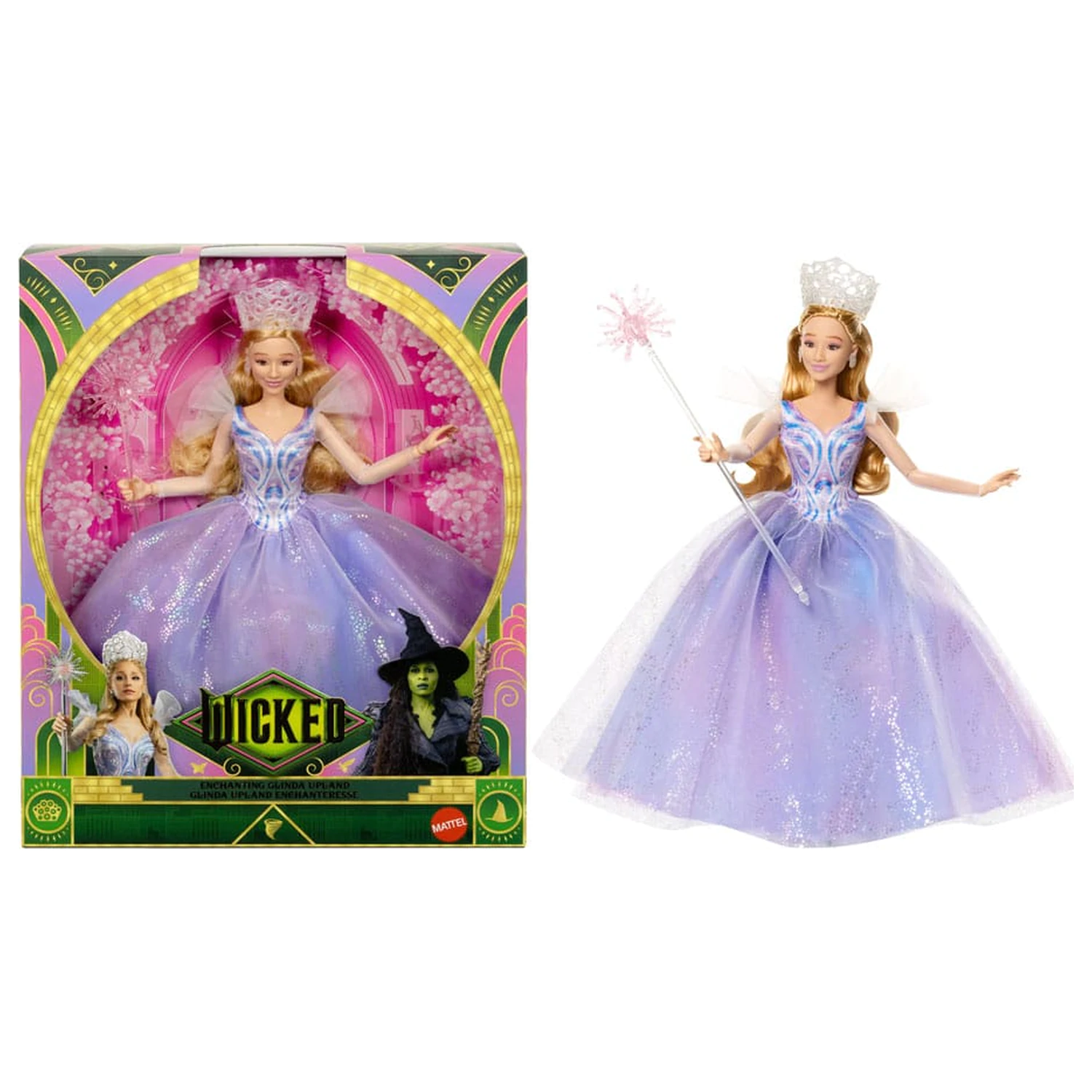 Wicked: For Good Papusa Enchanting Glinda Upland poza produsului