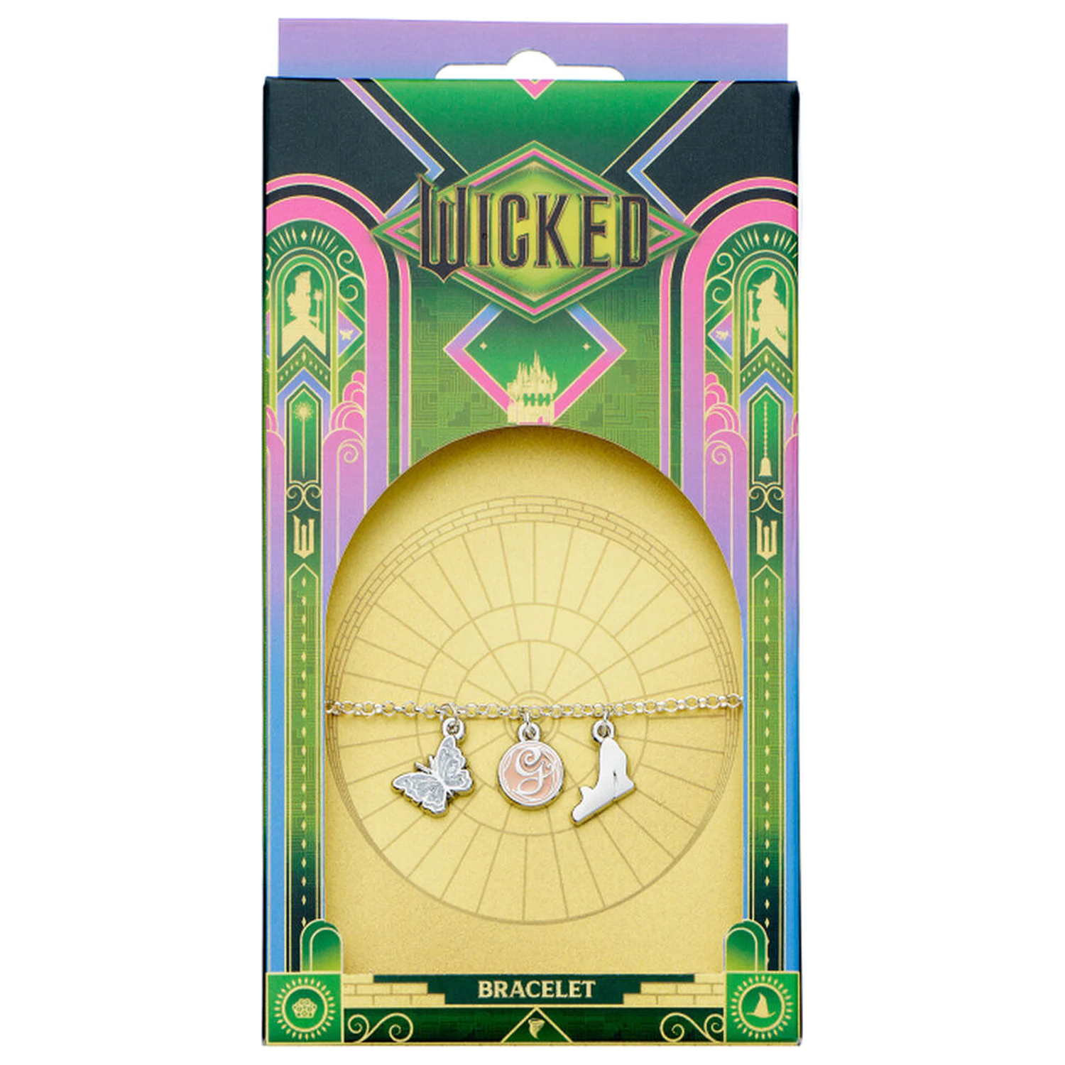 Wicked For Good Glinda Icons bratara charm poza produsului