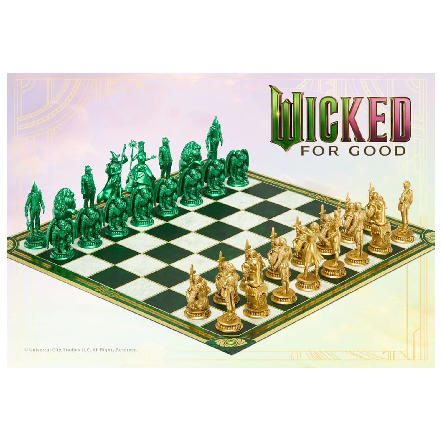 Wicked: For Good set de șah Shiz vs. Emerald City poza produsului