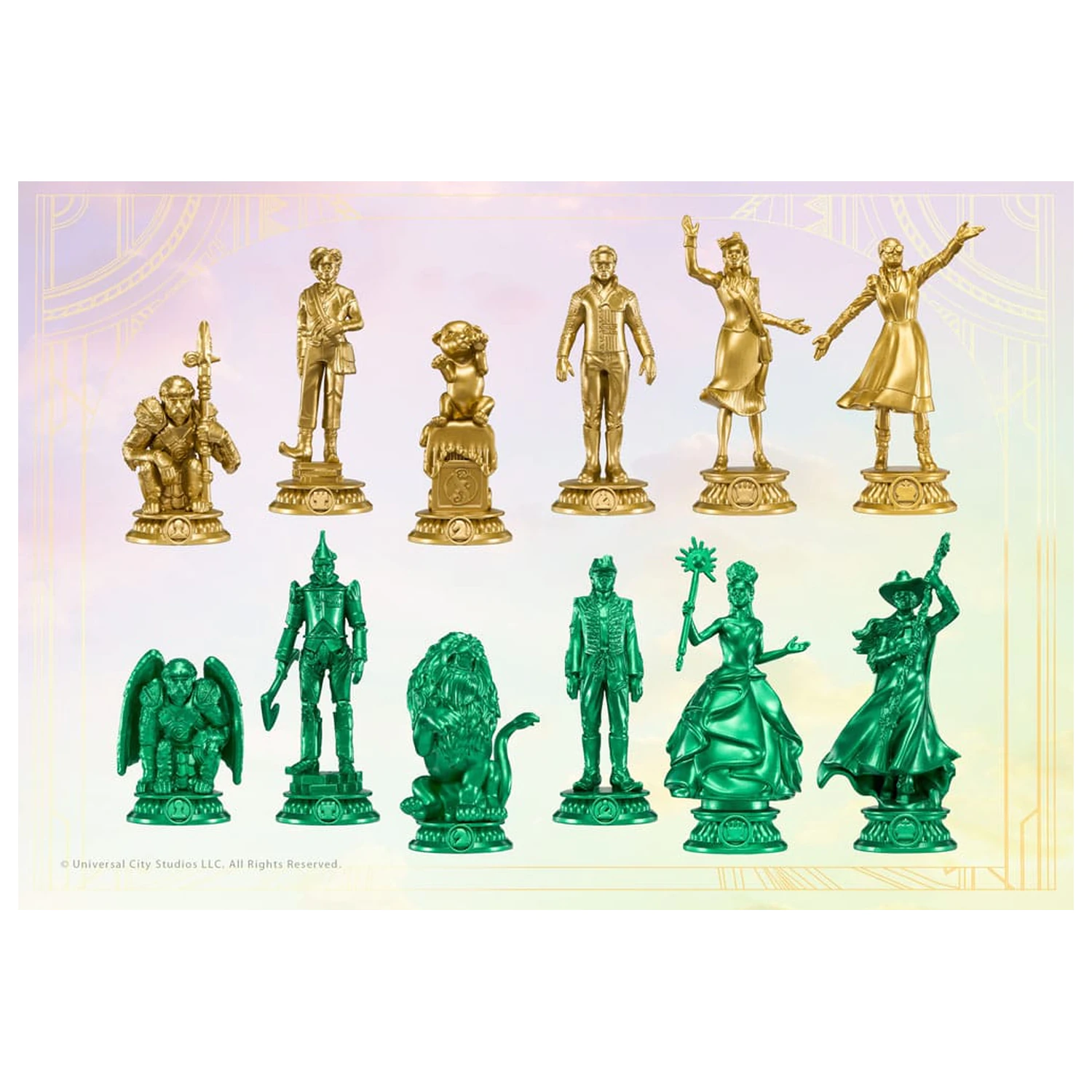 Wicked: For Good set de șah Shiz vs. Emerald City poza produsului