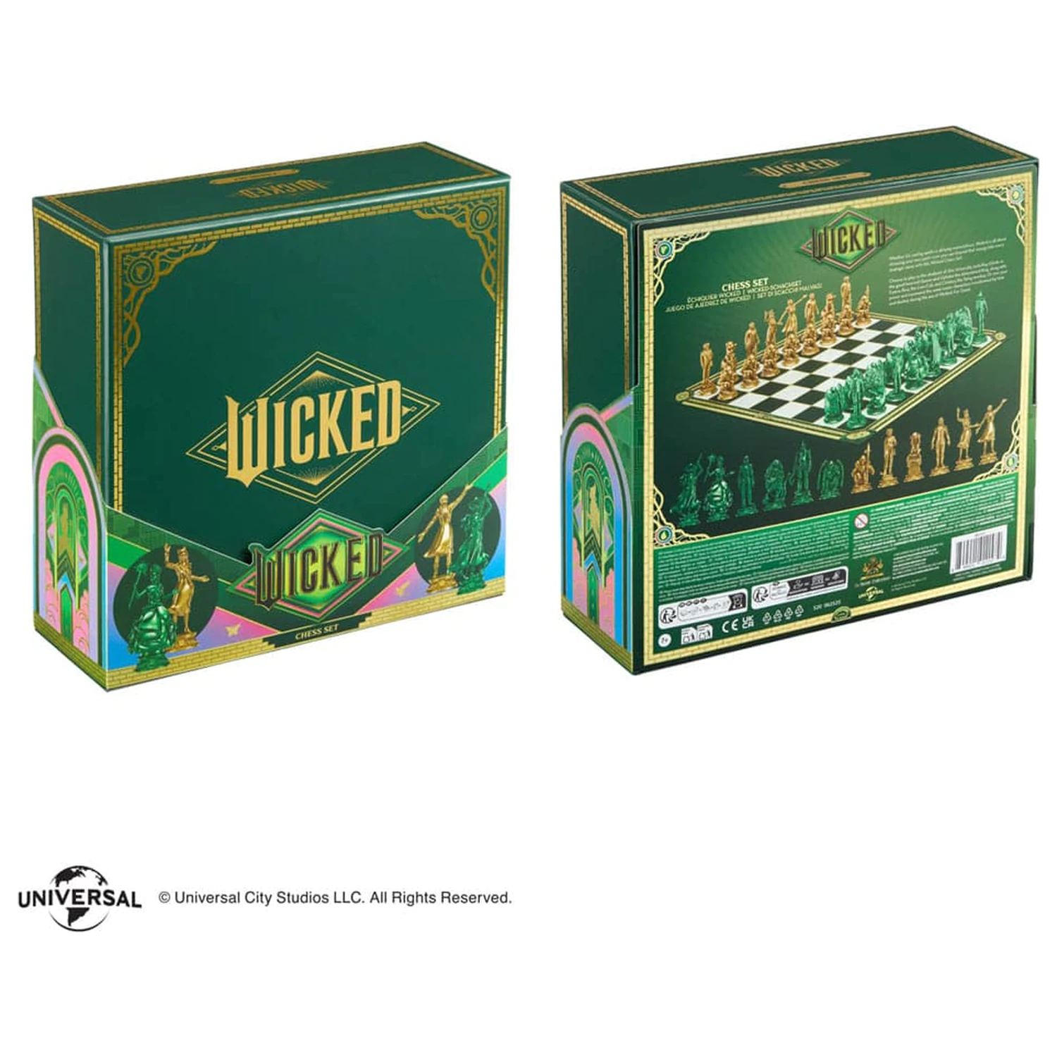 Wicked: For Good set de șah Shiz vs. Emerald City poza produsului