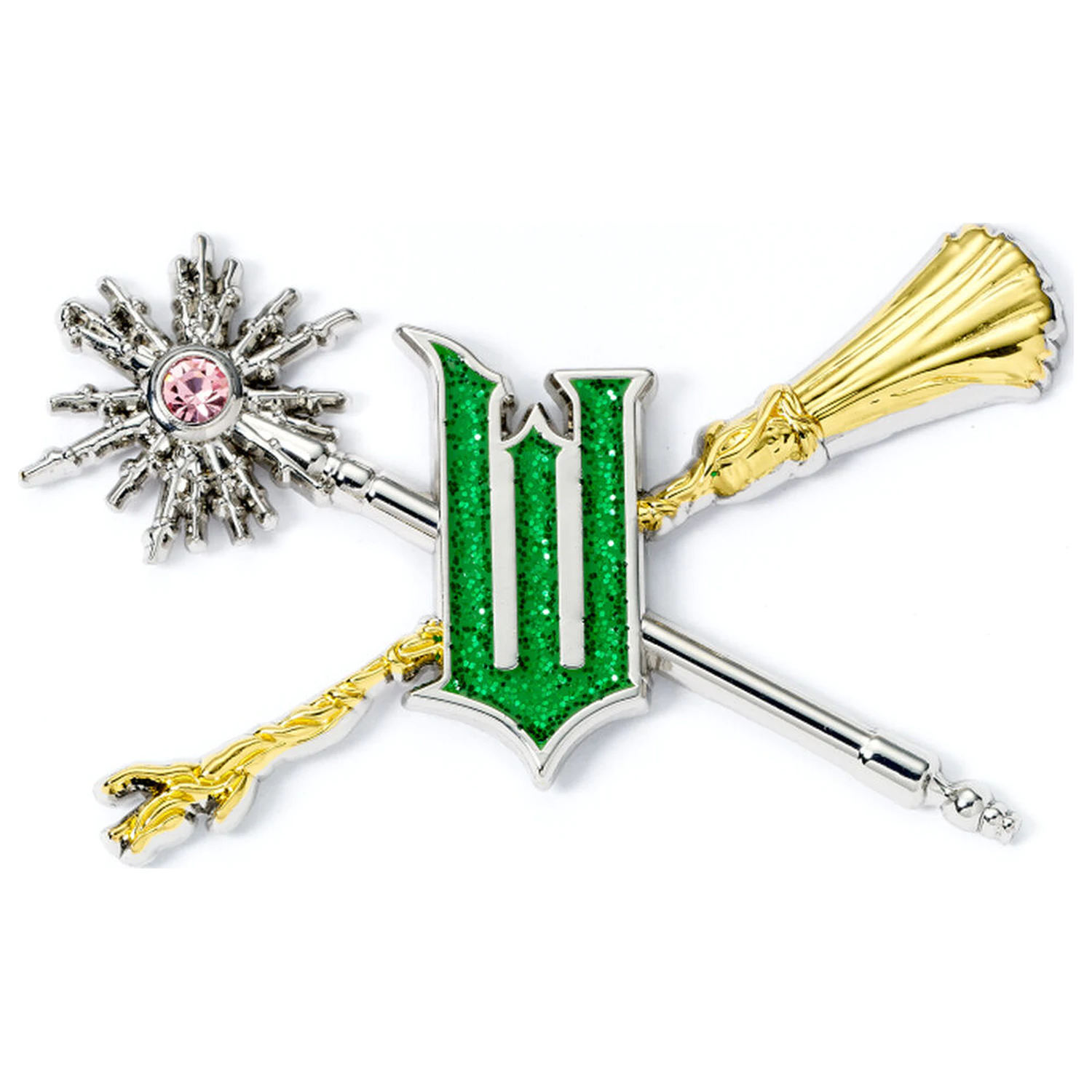 Wicked For Good Wand and Broomstick insigna pin poza produsului