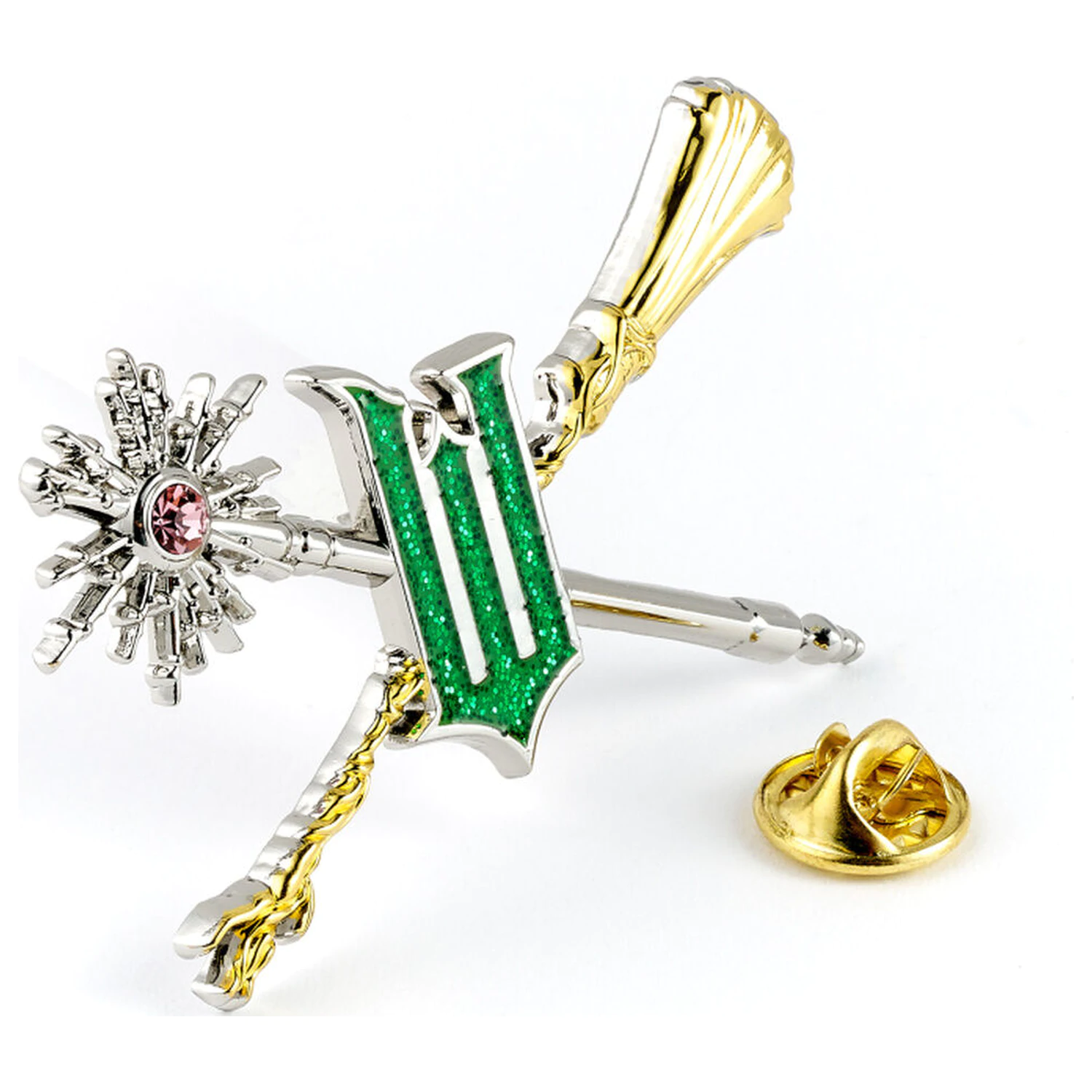 Wicked For Good Wand and Broomstick insigna pin poza produsului