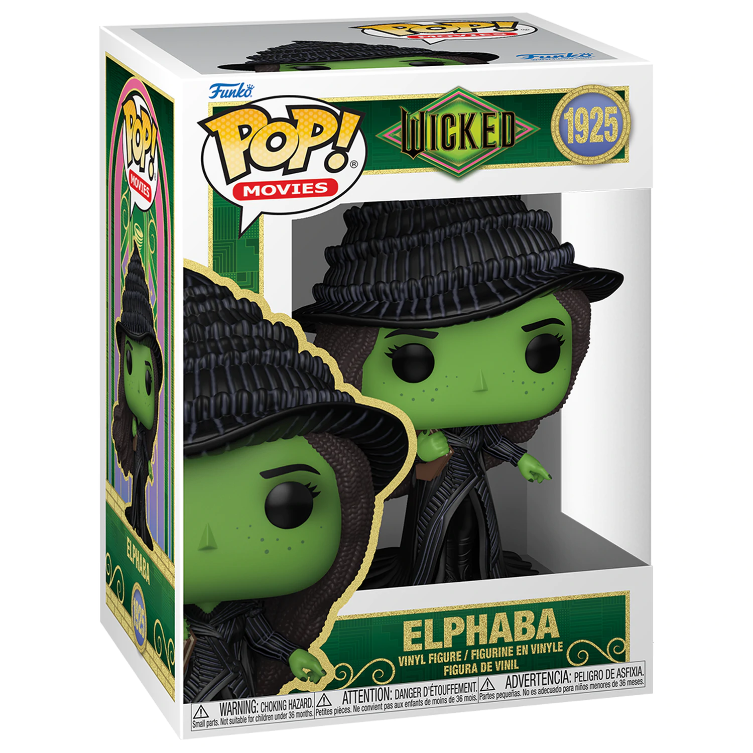 Wicked Funko POP! Figurină din vinil Elphaba cu Grimmerie 9 cm poza produsului