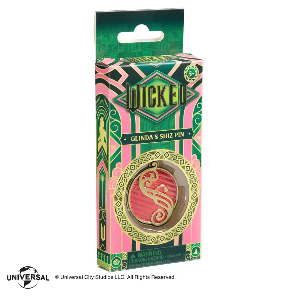 Acul Wicked Pin Glinda's Shiz Roșu 7 cm poza produsului