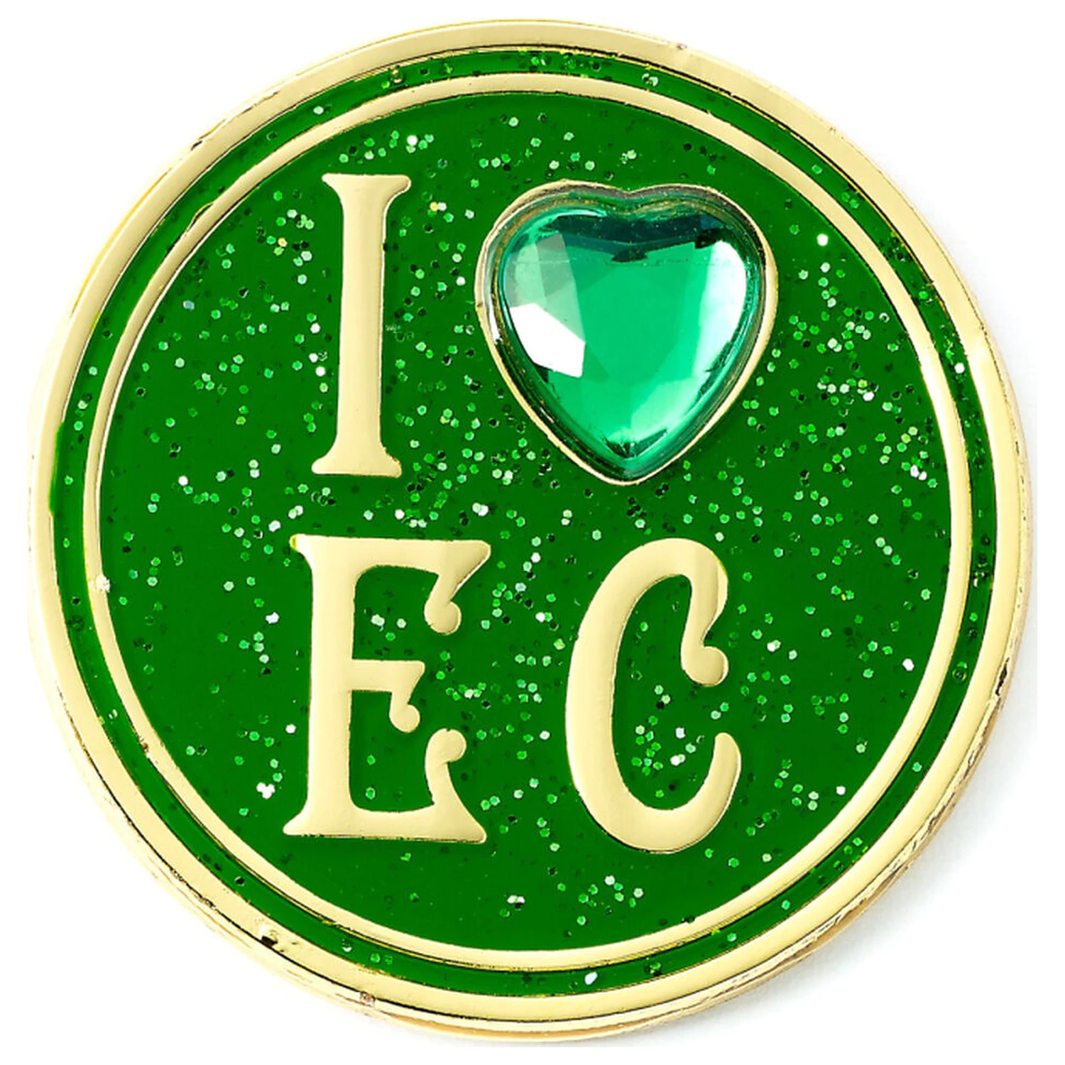 Wicked I Love Emerald City insigna pin. poza produsului