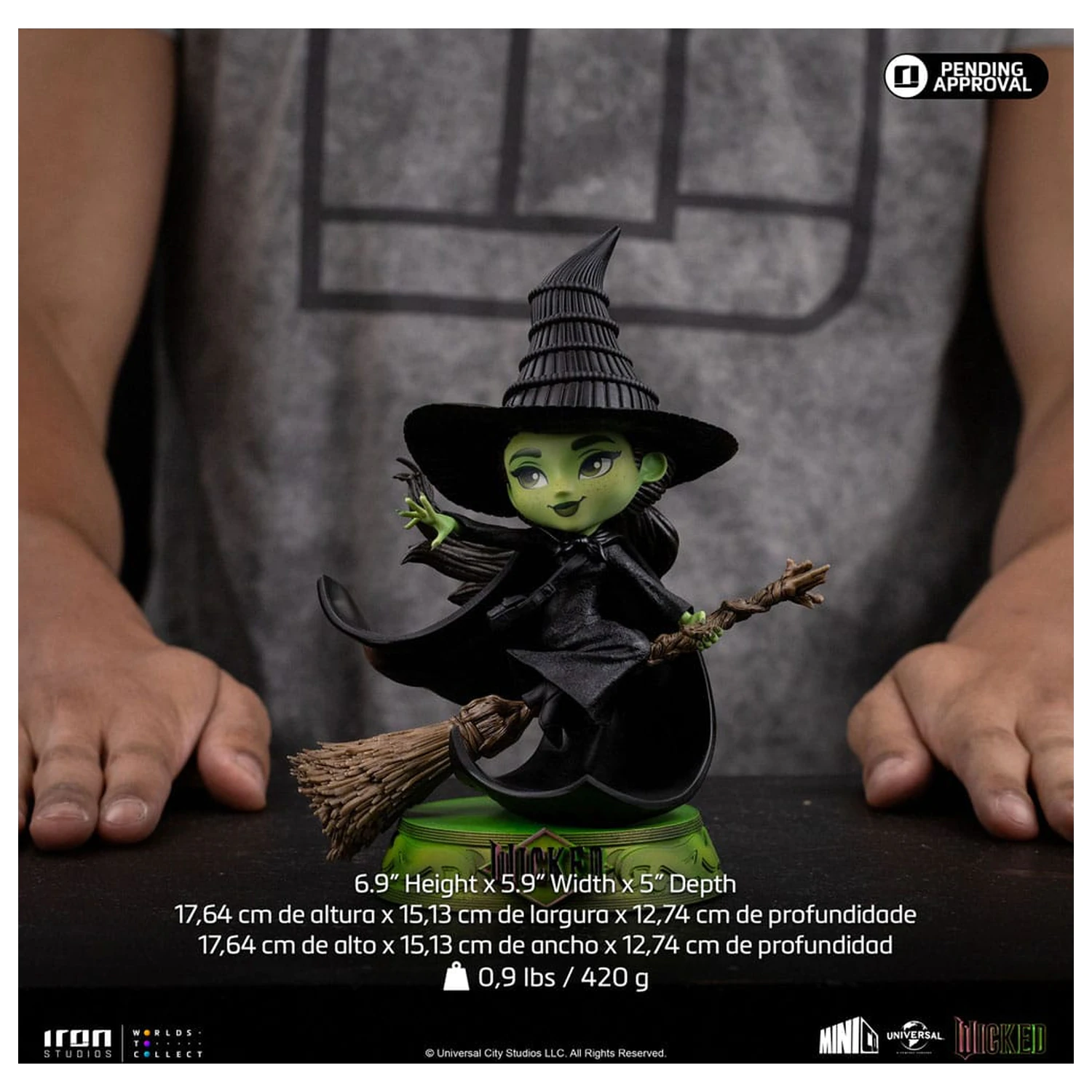 Wicked Mini Co. figurina PVC Elphaba 18 cm poza produsului