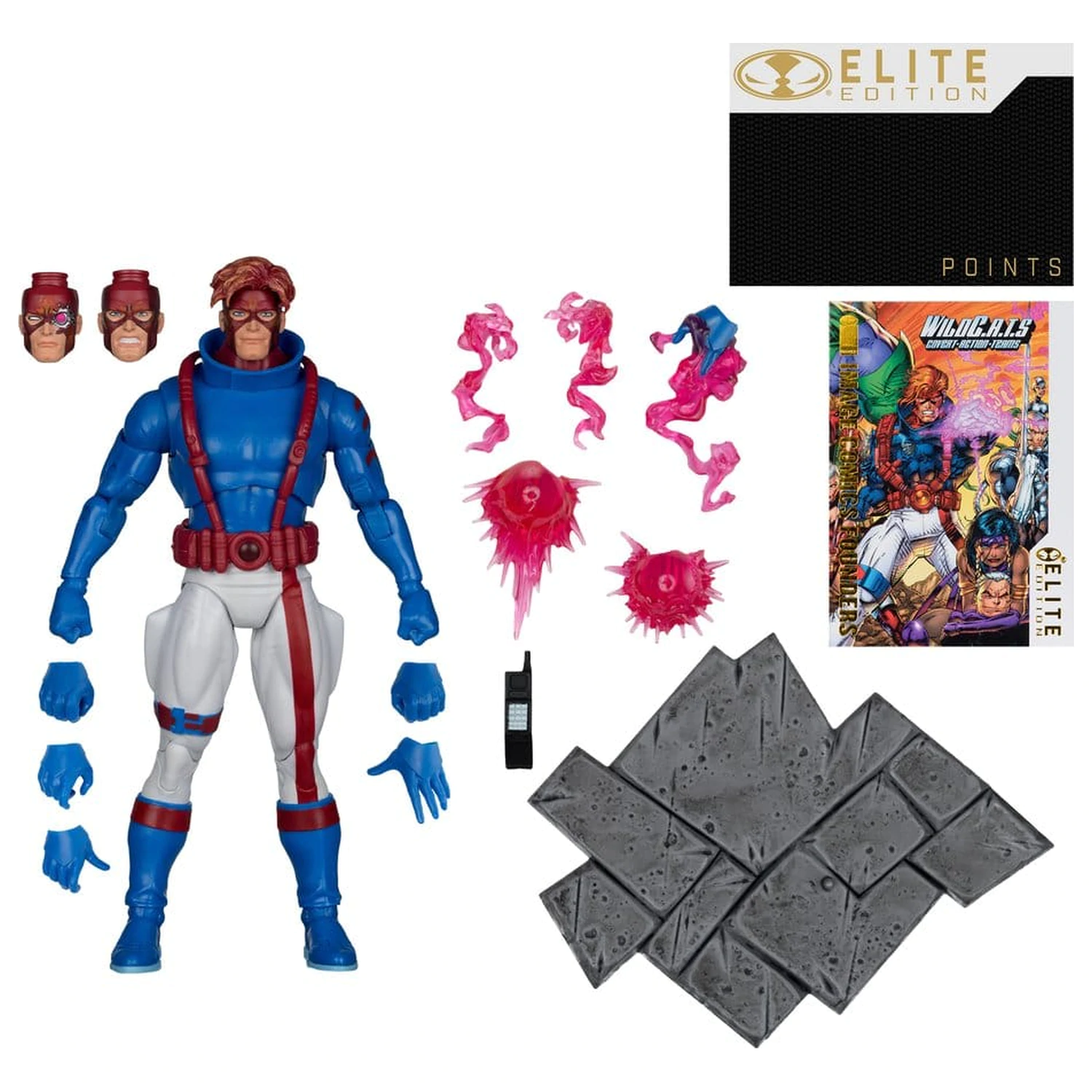 WildC.A.T.S Elite Edition Image Comic Founders Series Deluxe Figurina de actiune Spartan 19 cm poza produsului