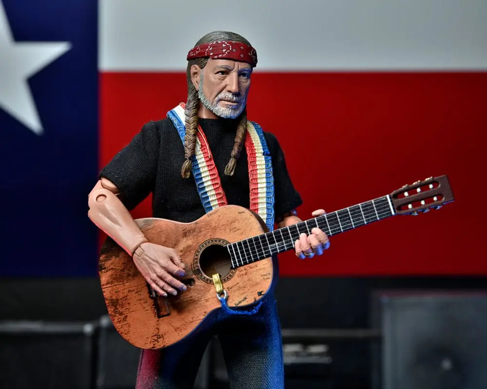 Figurină de acțiune îmbrăcată Willie Nelson 20 cm poza produsului