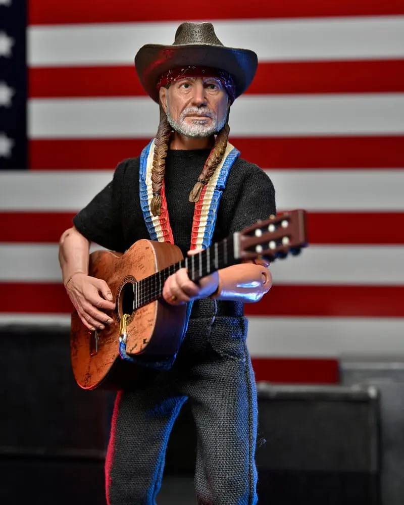 Figurină de acțiune îmbrăcată Willie Nelson 20 cm poza produsului