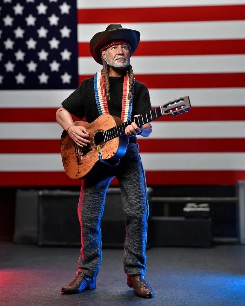 Figurină de acțiune îmbrăcată Willie Nelson 20 cm poza produsului