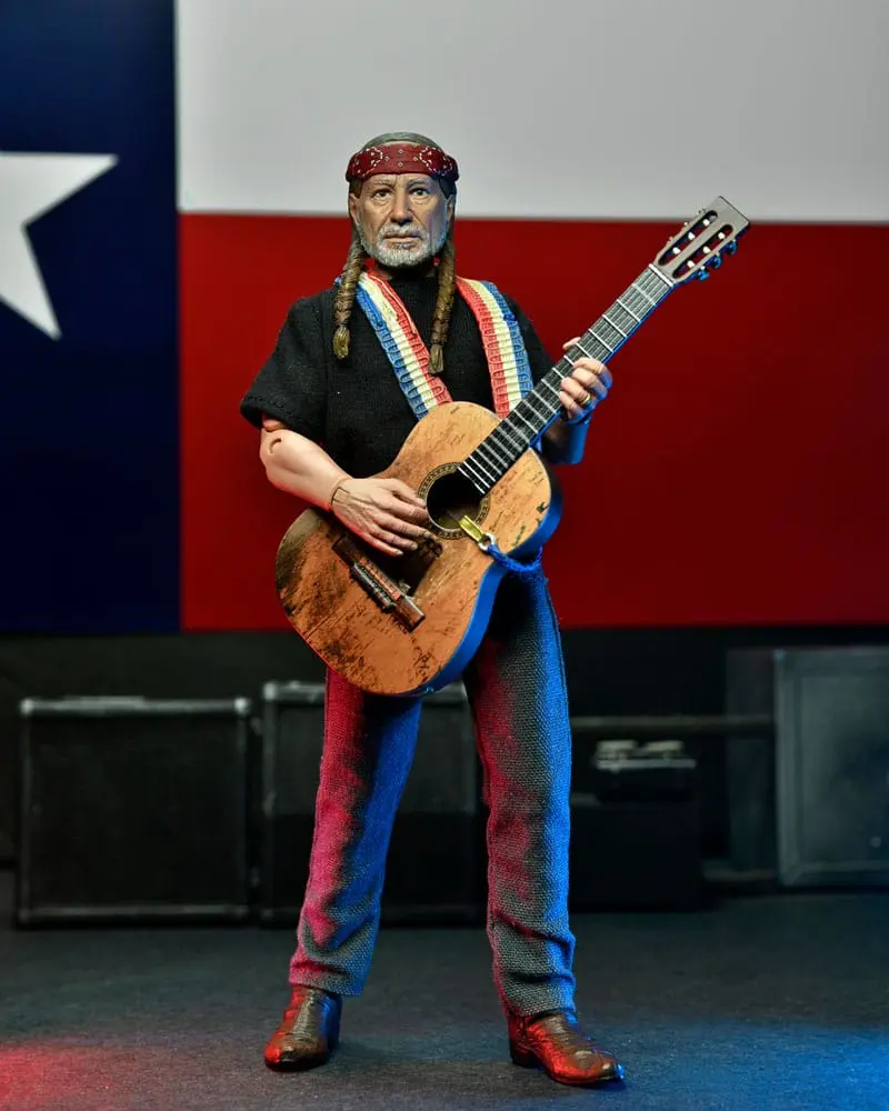 Figurină de acțiune îmbrăcată Willie Nelson 20 cm poza produsului