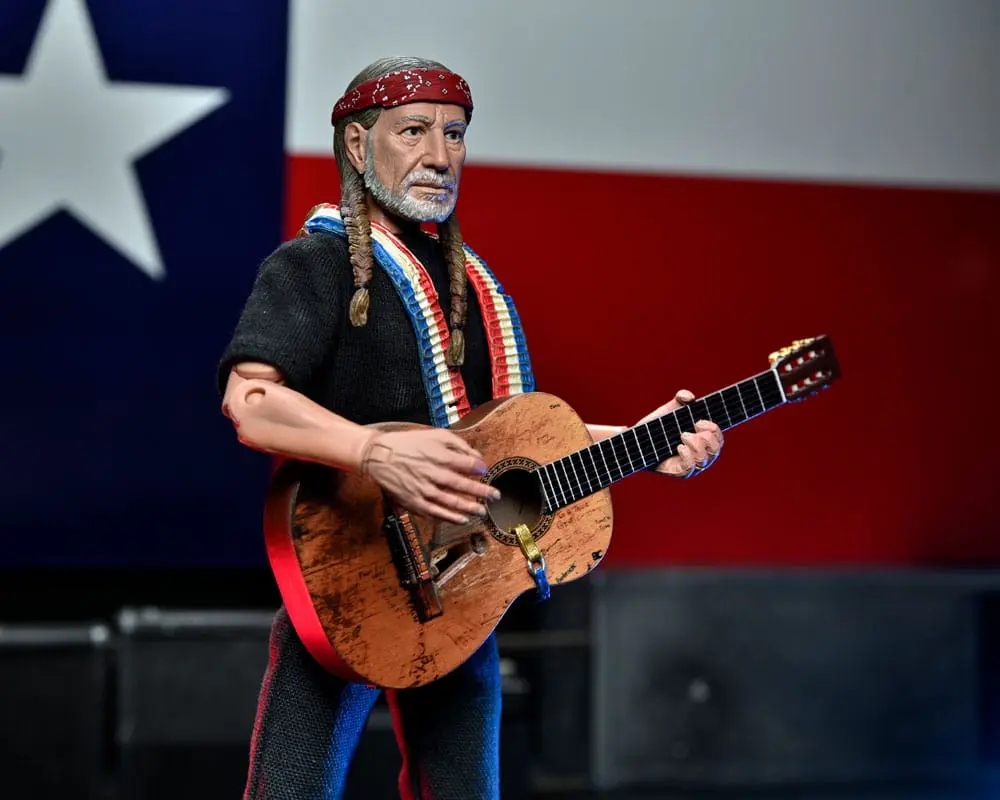 Figurină de acțiune îmbrăcată Willie Nelson 20 cm poza produsului