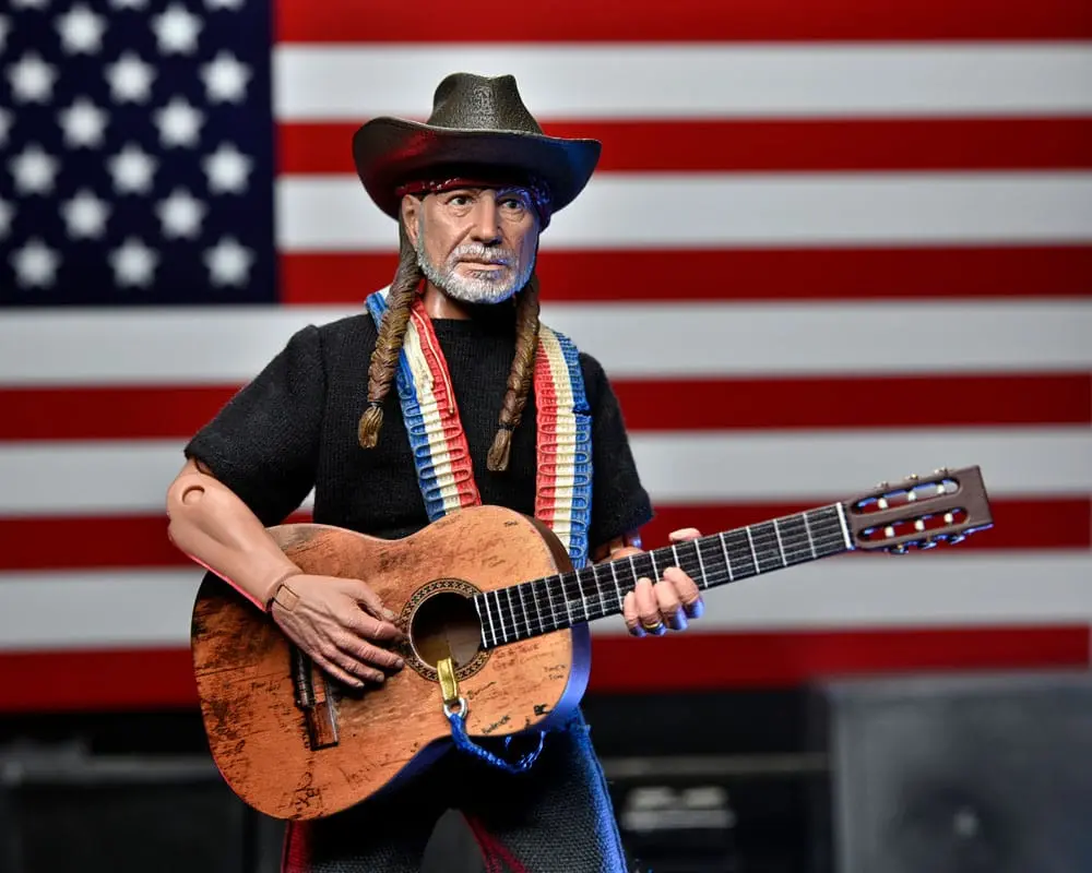 Figurină de acțiune îmbrăcată Willie Nelson 20 cm poza produsului