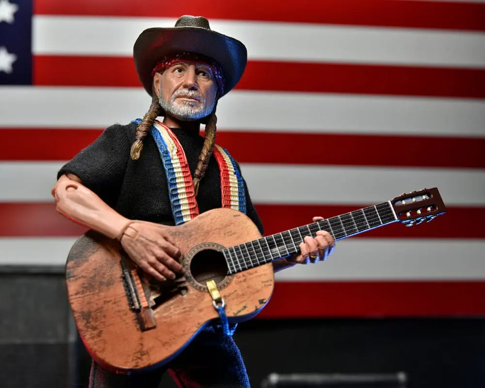 Figurină de acțiune îmbrăcată Willie Nelson 20 cm poza produsului