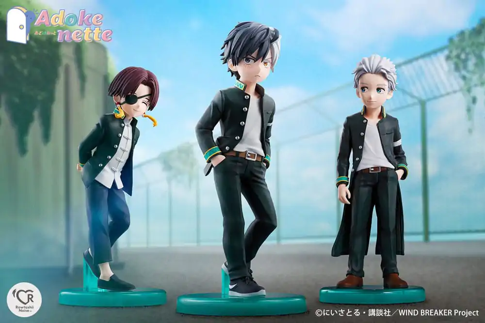 Wind Breaker Adokenette statuie PVC Umemiya Hajime 14 cm poza produsului