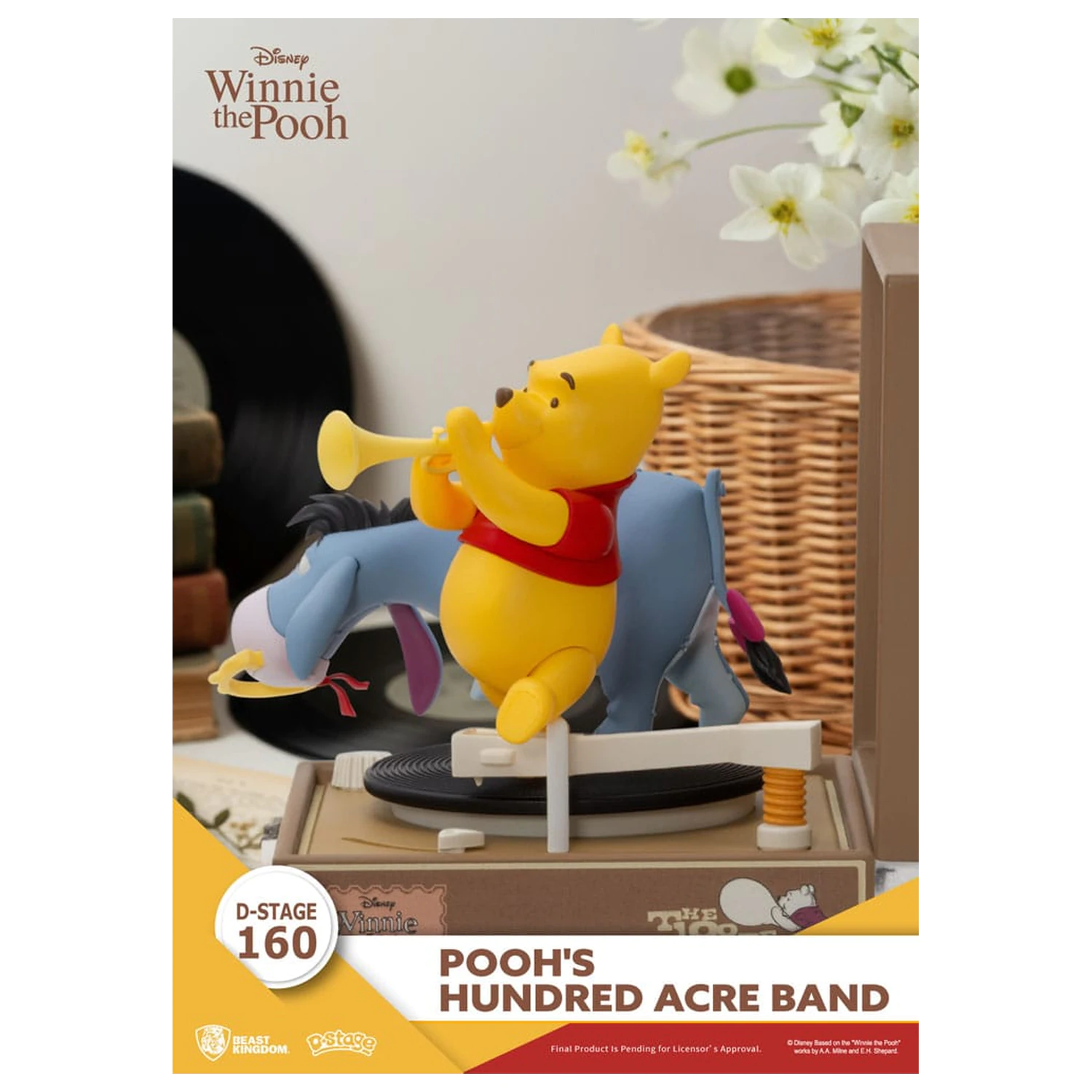 Winnie the Pooh Record Player Series figurina PVC Pooh's Hundred Acre Band 12 cm poza produsului