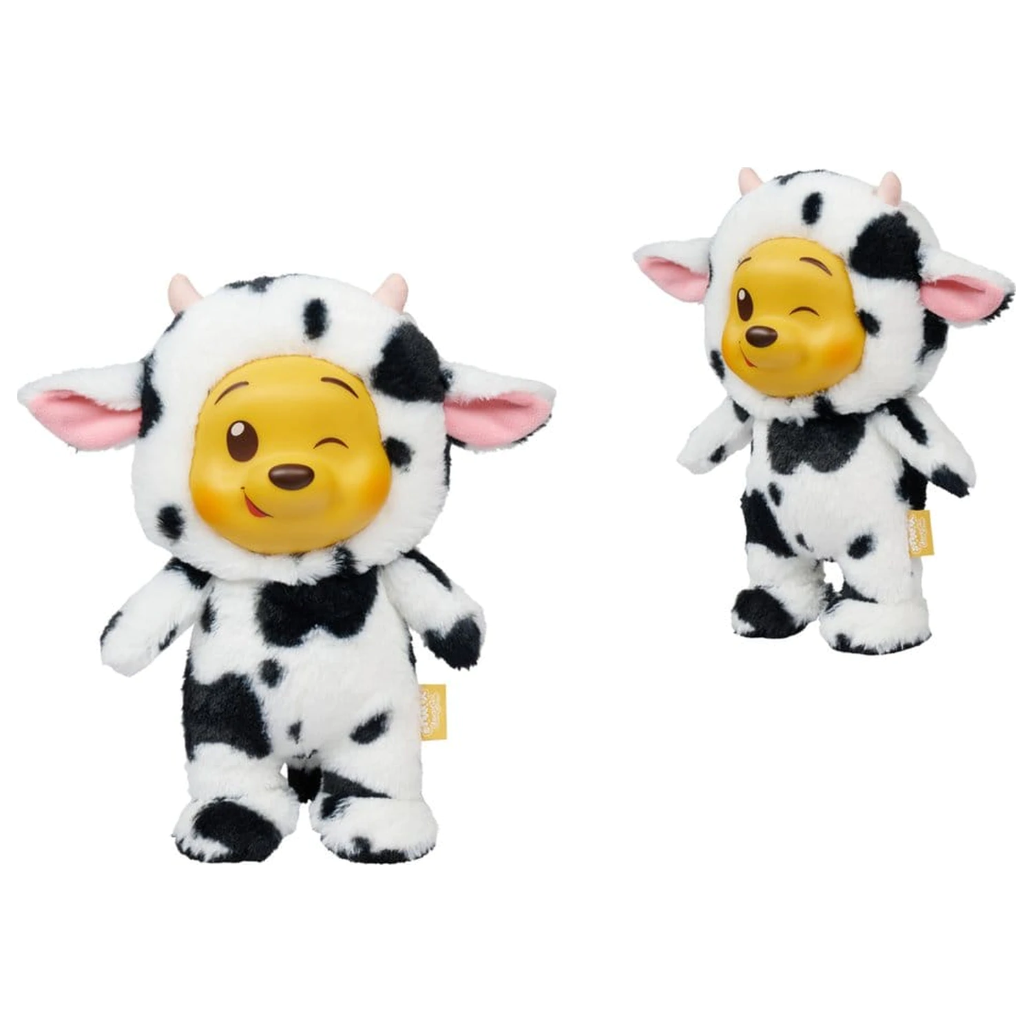 Winnie the Pooh YUYUS Plush Figure Winnie the Pooh Cow 28cm poza produsului