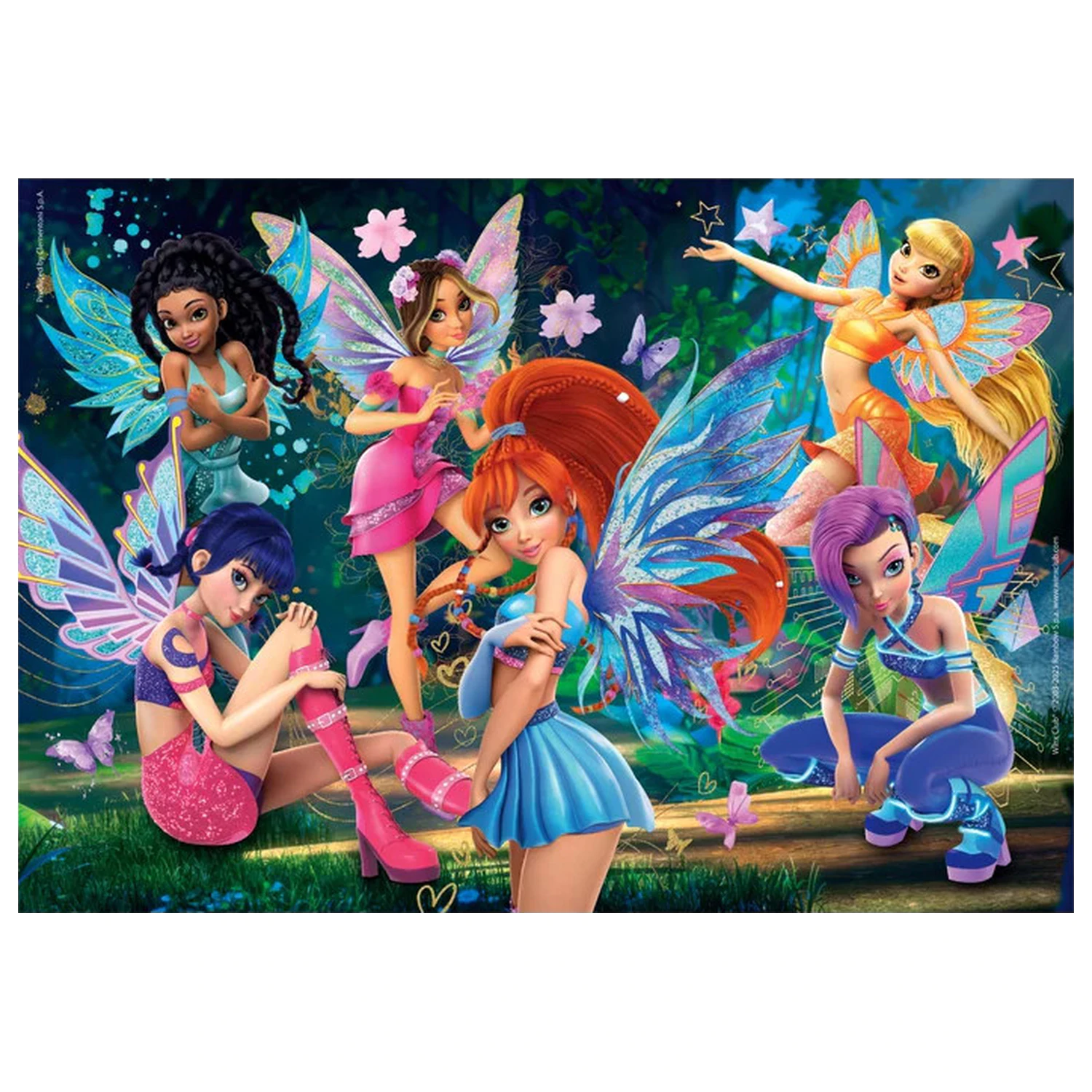 Winx Club Mystical 104 piese puzzle poza produsului