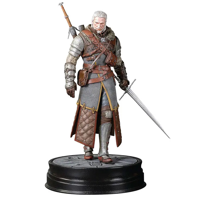 Statuie PVC Witcher 3 Wild Hunt Geralt Mare Maestru Ursine 24 cm poza produsului