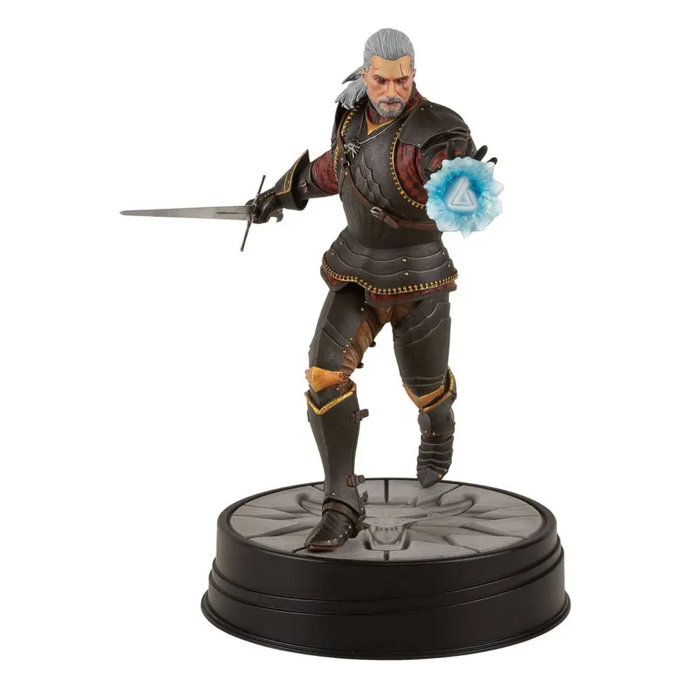 Witcher 3 Wild Hunt Statuie PVC Geralt Toussaint Armură Turneu 20 cm poza produsului