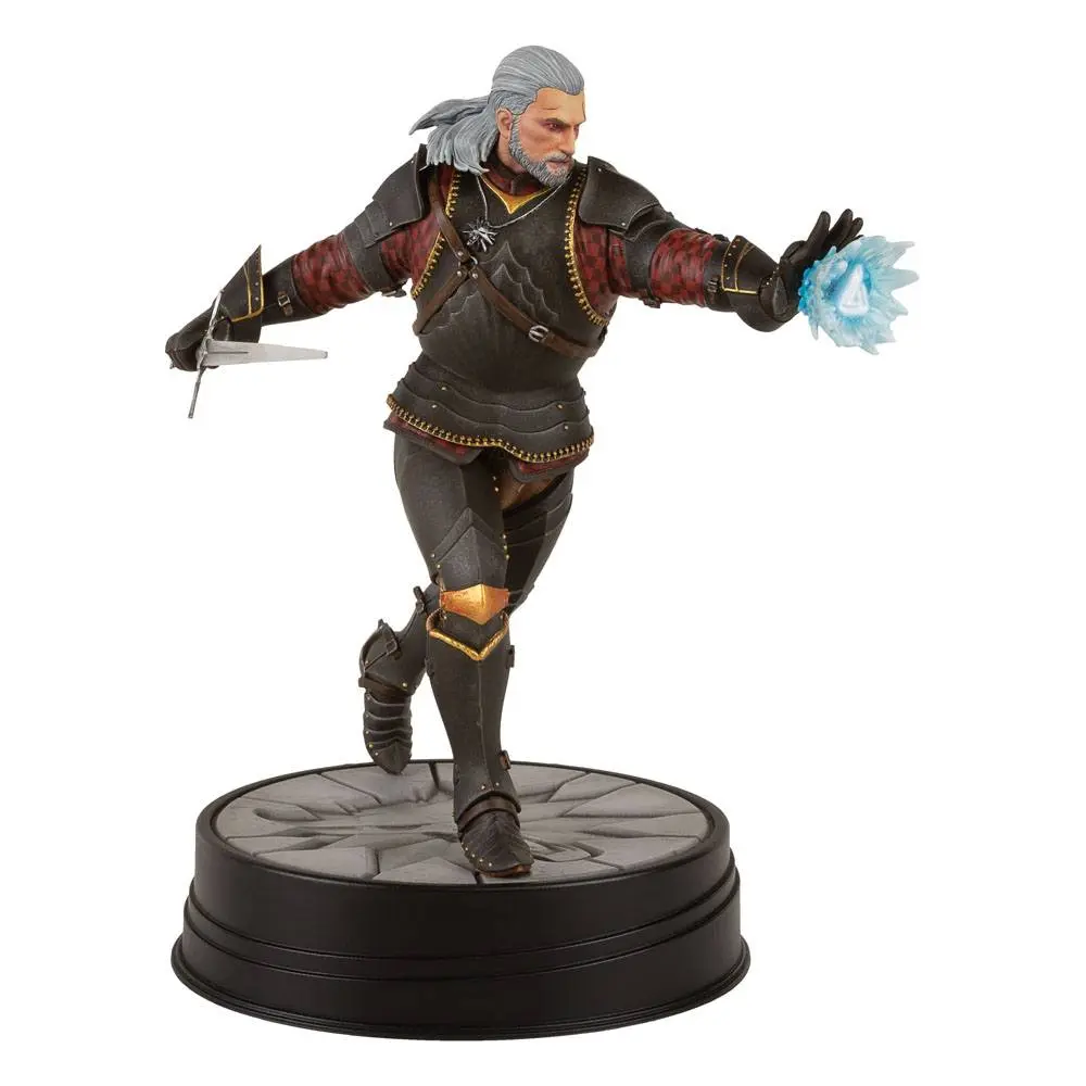 Witcher 3 Wild Hunt Statuie PVC Geralt Toussaint Armură Turneu 20 cm poza produsului