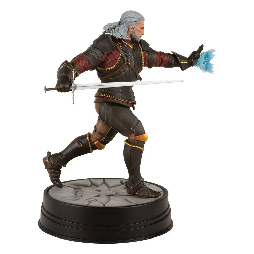 Witcher 3 Wild Hunt Statuie PVC Geralt Toussaint Armură Turneu 20 cm poza produsului