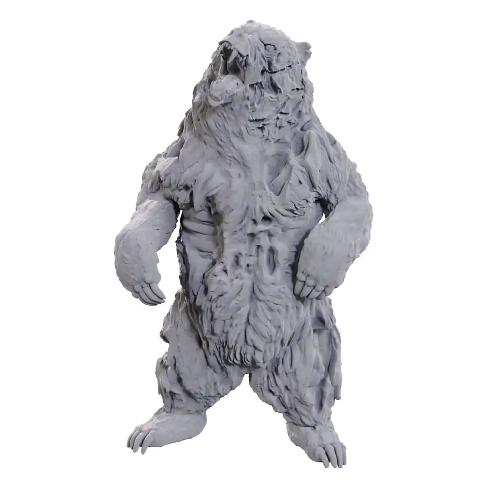 WizKids Deep Cuts Miniatura nepictata Zombie Grizzly Bear poza produsului