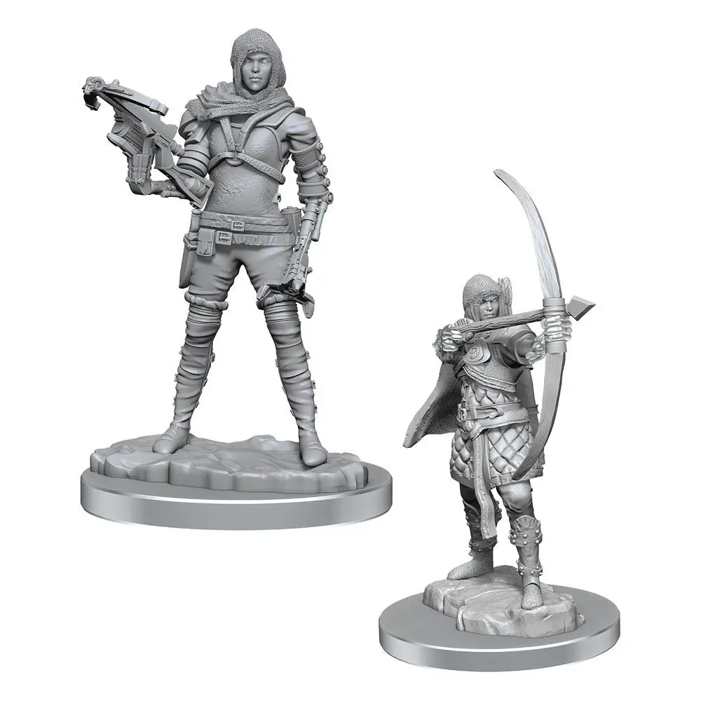 WizKids Deep Cuts Miniatures Figurine Nevopsite Set 2 Bucăți Human Rogue poza produsului