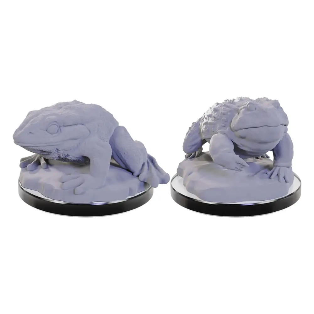 WizKids Deep Cuts Miniatures Unpainted Miniatures 2-Pack Broaște Uriașe poza produsului