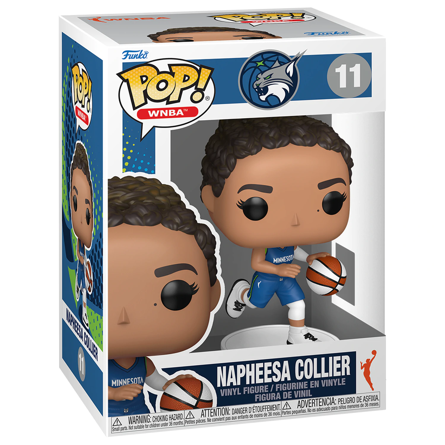 WNBA Legends Funko POP! Sports Vinyl Figure Lynx- Napheesa Collier 9 cm poza produsului