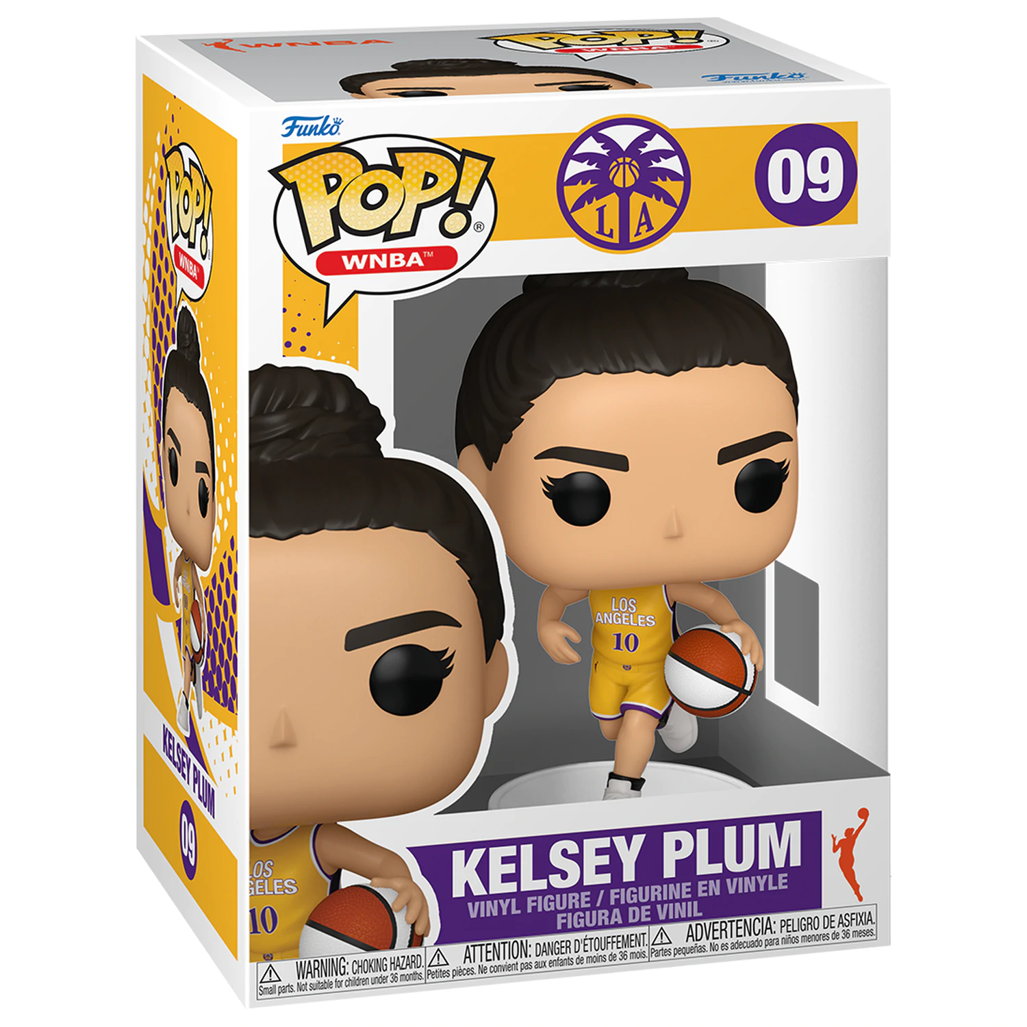 WNBA Legends Funko POP! Sports Figurina de vinil Sparks- Kelsey Plum 9 cm poza produsului