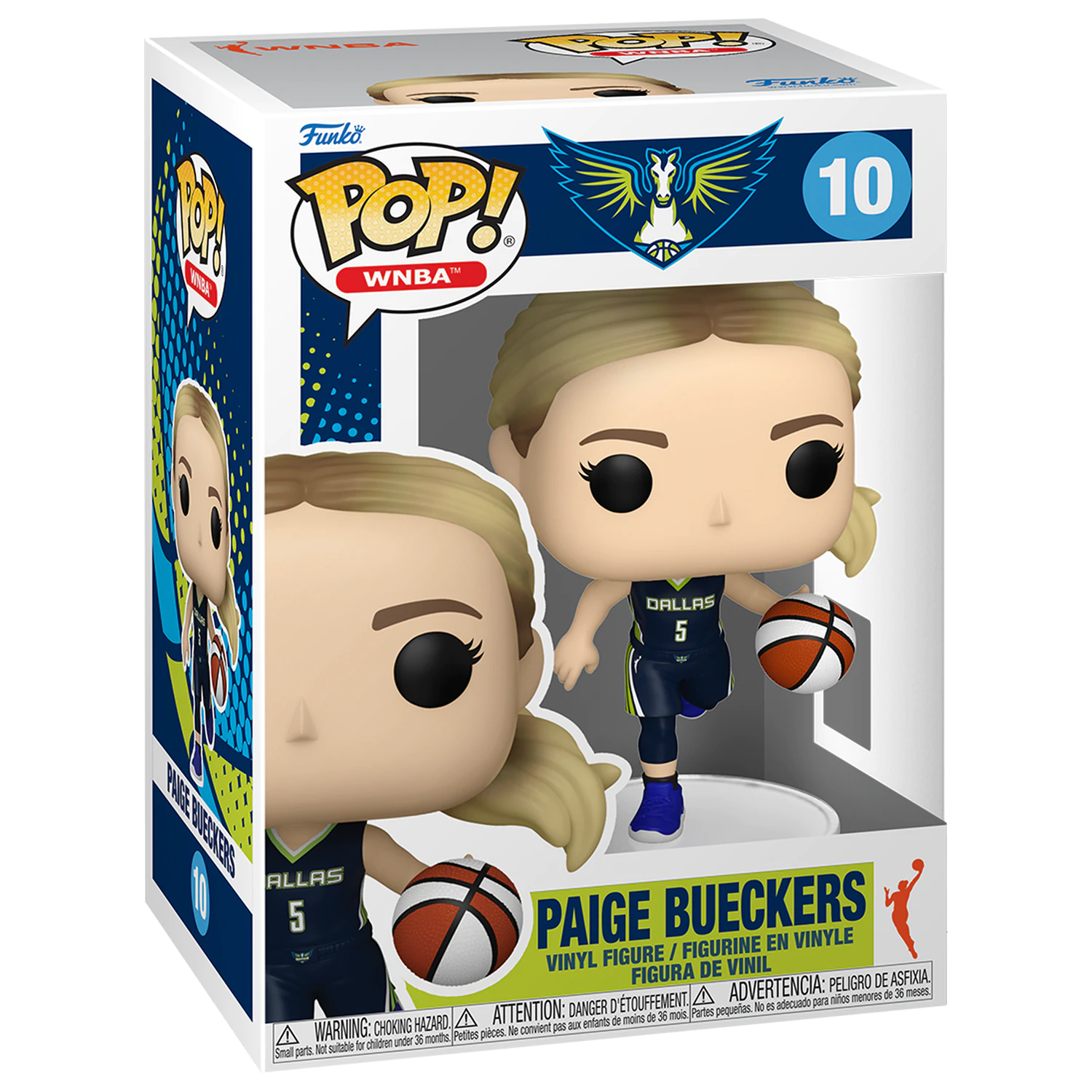 WNBA Legends Funko POP! Sports Vinyl Figure Wings- Paige Bueckers 9 cm poza produsului