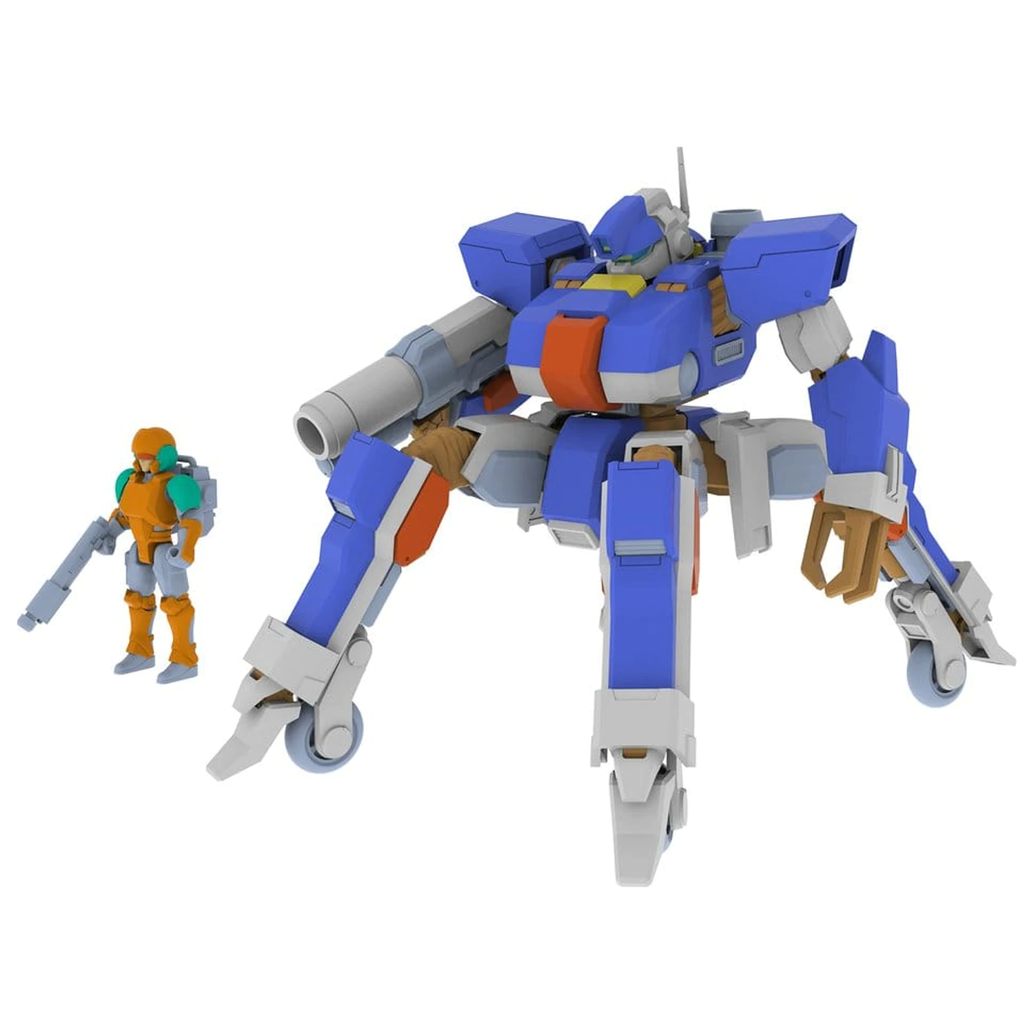 Wolf Fang Sky Fang 2001 trusa de model din plastic TYPE03 Karyu 12 cm poza produsului