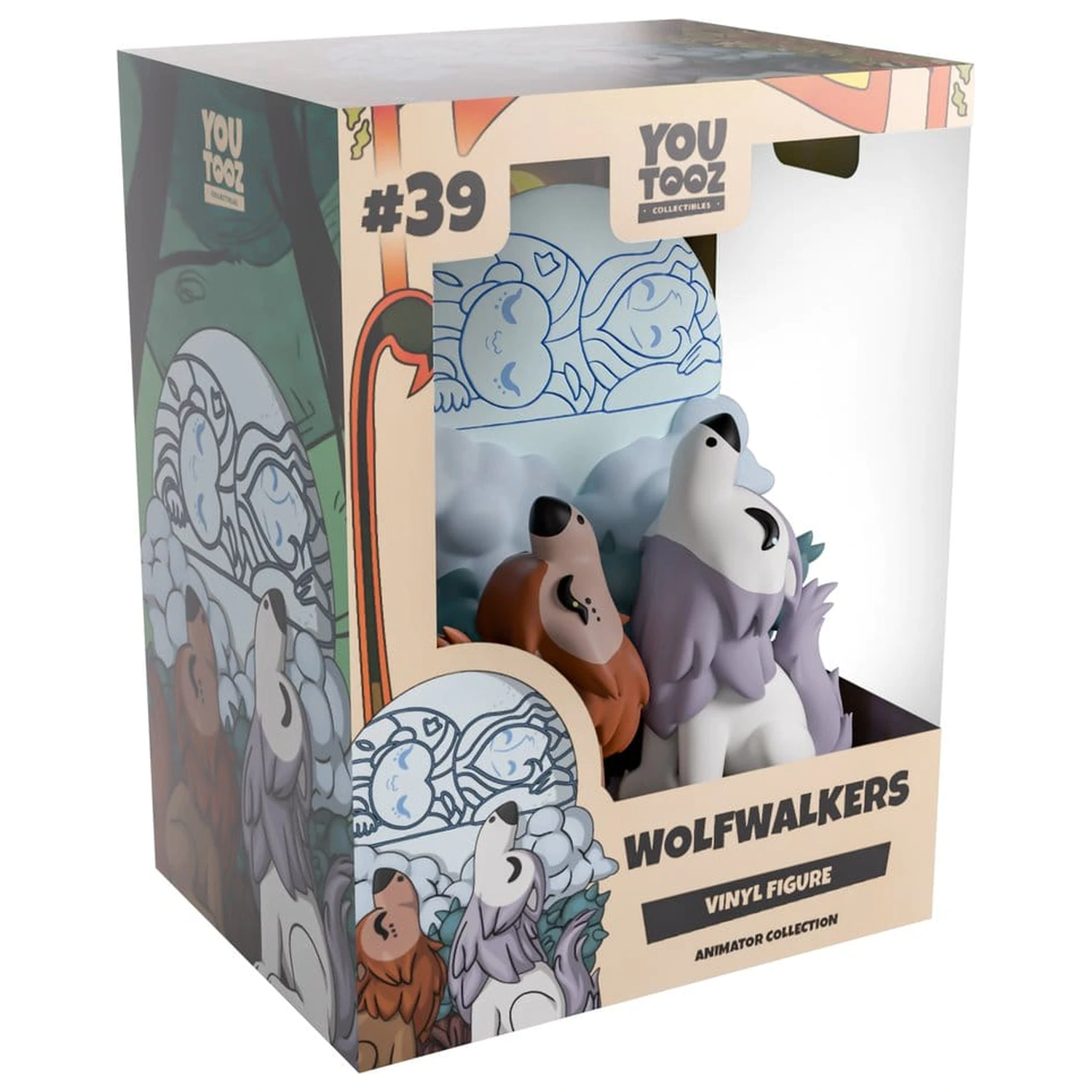 Wolfwalkers Vinyl Figurina Mebh & Robyn 11 cm poza produsului