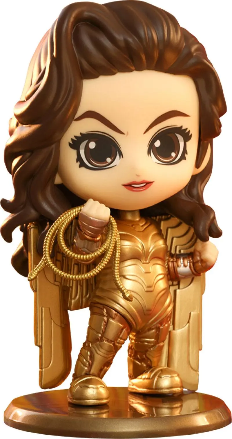 Wonder Woman 1984 Cosbaby (S) Figurina Mini Golden Armor Wonder Woman 10 cm poza produsului