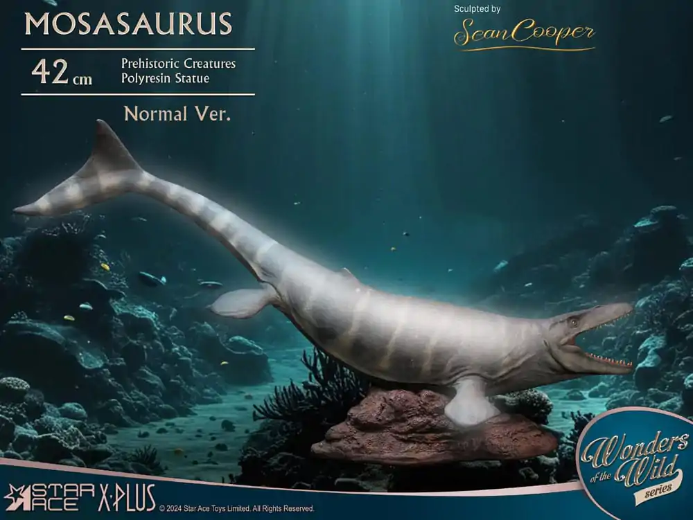 Wonders of the Wild Statuie Mosasaurus (NX) 42 cm poza produsului
