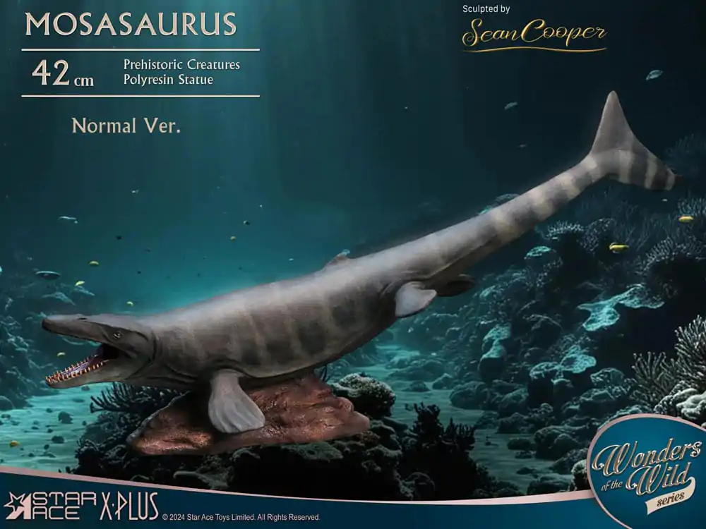 Wonders of the Wild Statuie Mosasaurus (NX) 42 cm poza produsului