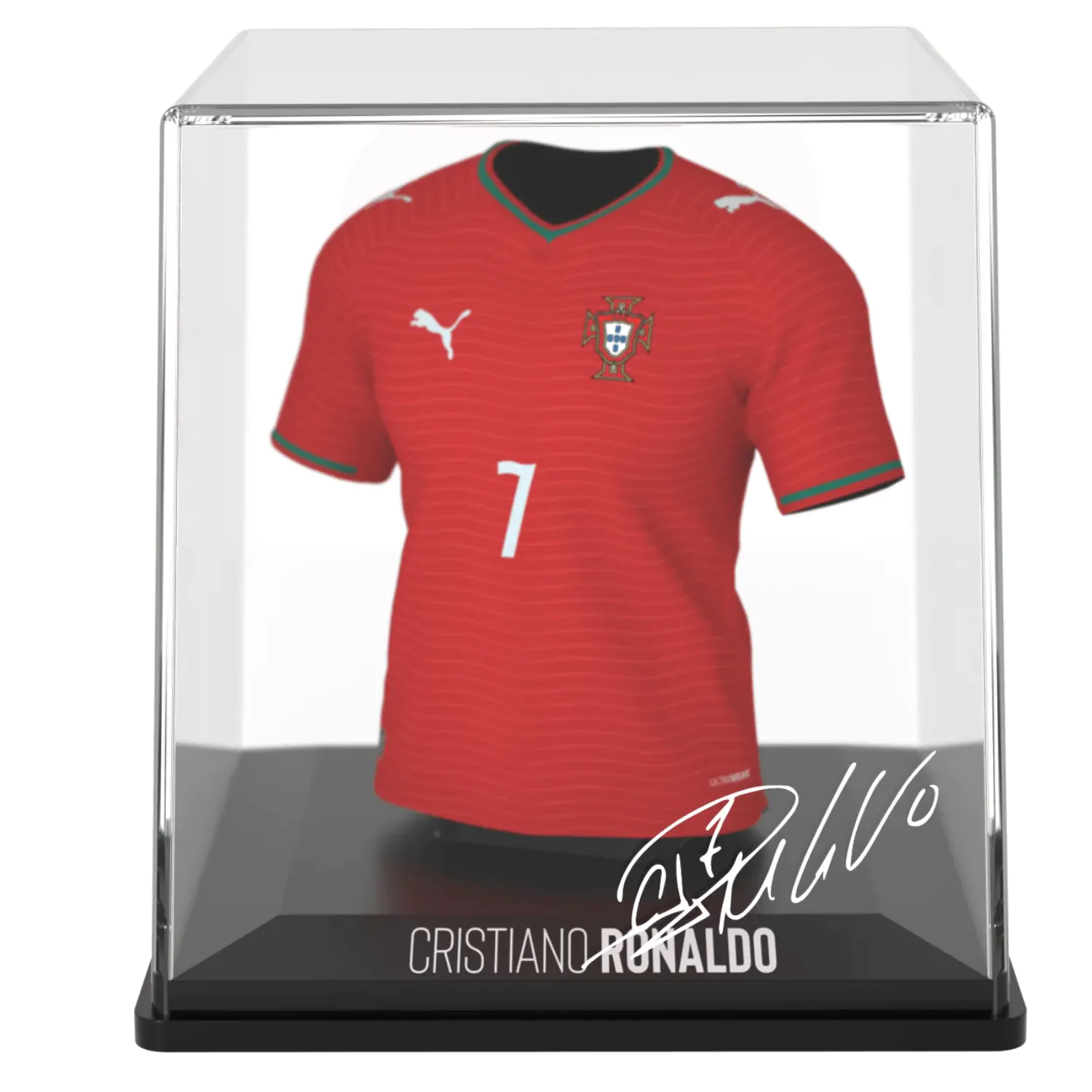World Cup Portugal Cristiano Ronaldo figurina tricou mini poza produsului