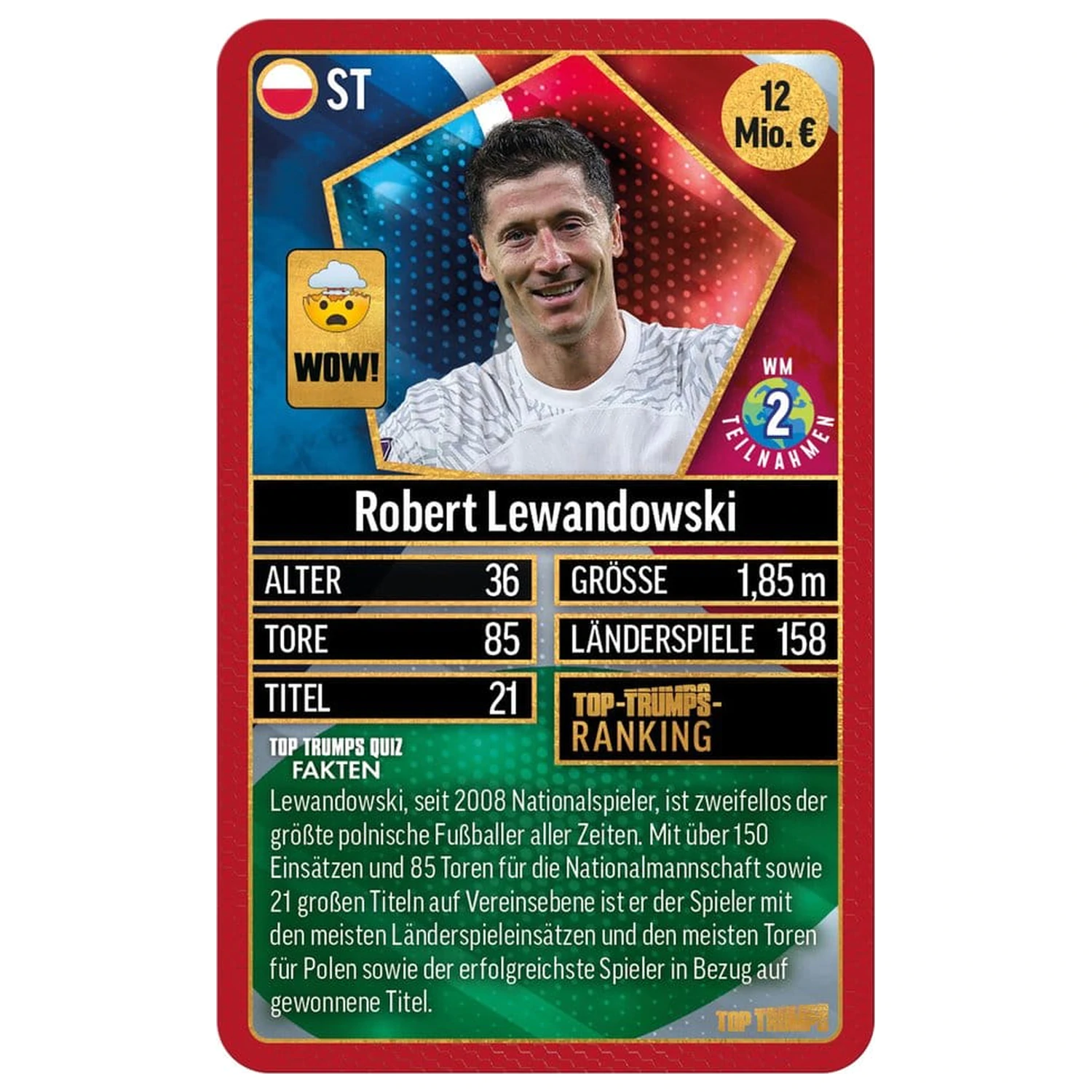 World Football Stars Card Game 200 Pachet 1 German Version poza produsului