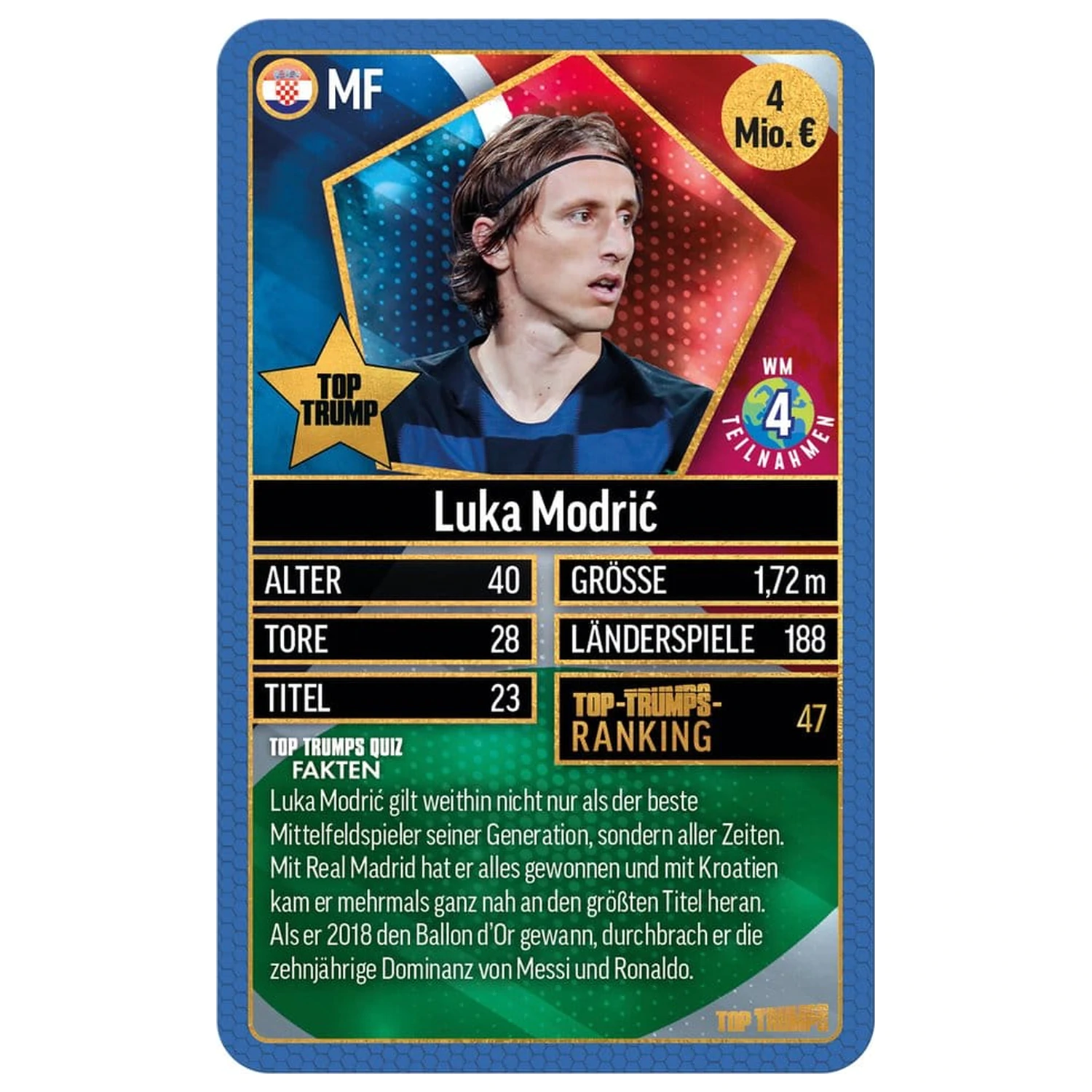World Football Stars Card Game 200 Pachet 2 *Versiune germană* poza produsului