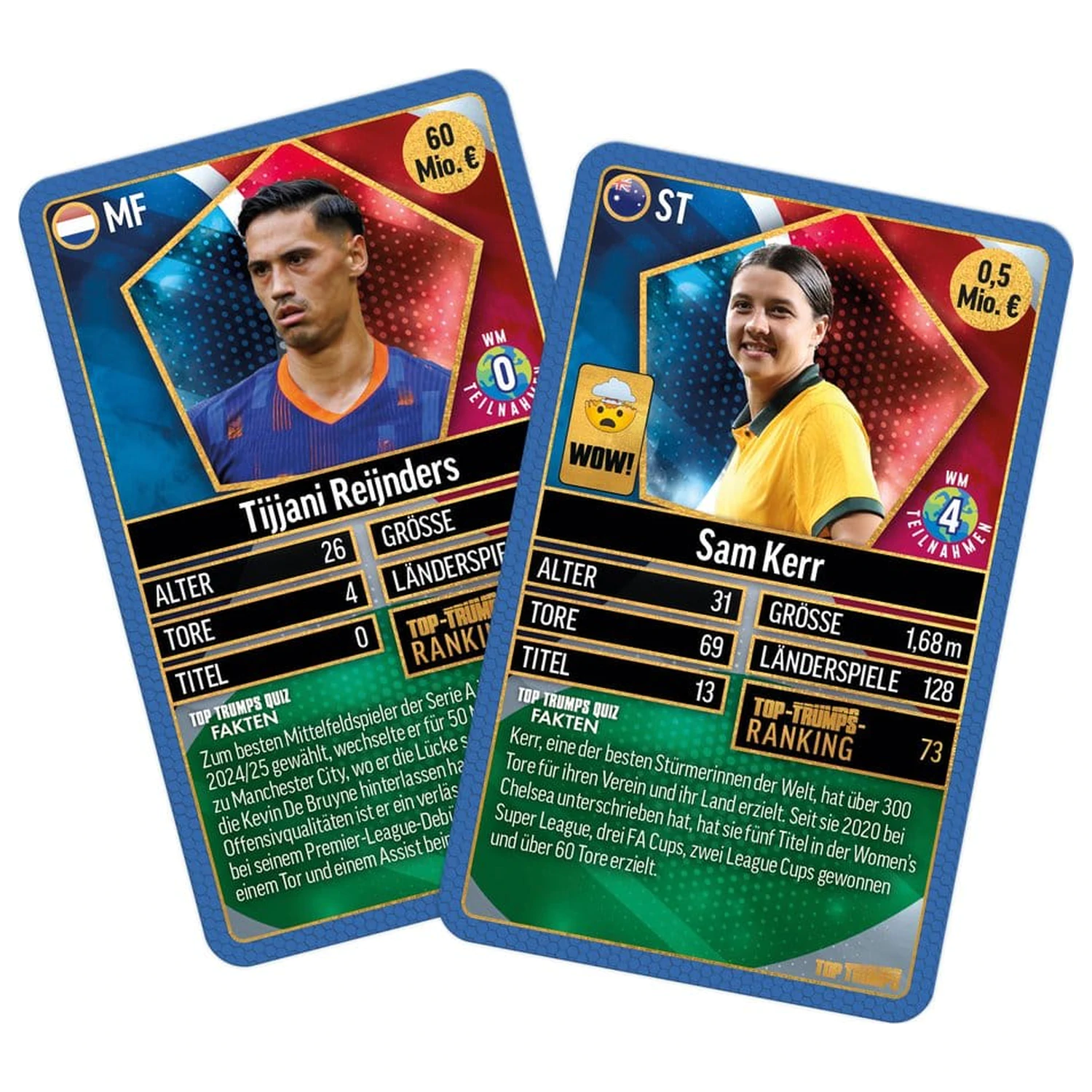 World Football Stars Card Game 200 Pachet 2 *Versiune germană* poza produsului