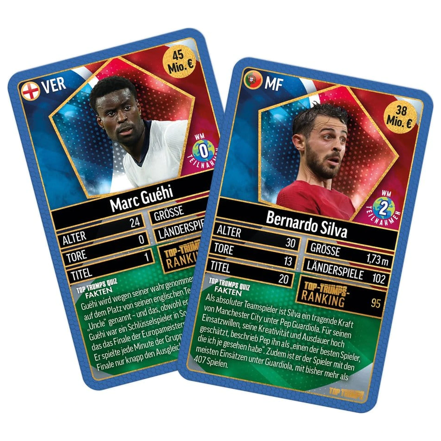 World Football Stars Card Game 200 Pachet 2 *Versiune germană* poza produsului