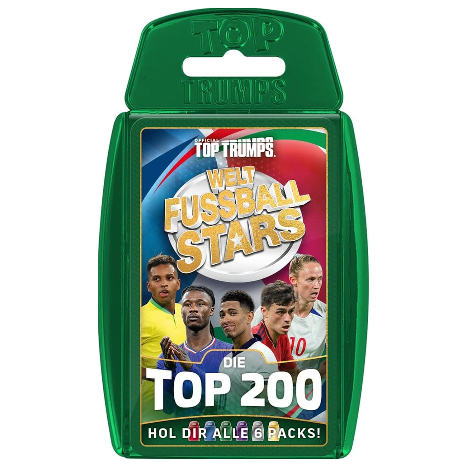 World Football Stars Card Game 200 Pachet 3 *Versiune germană* poza produsului