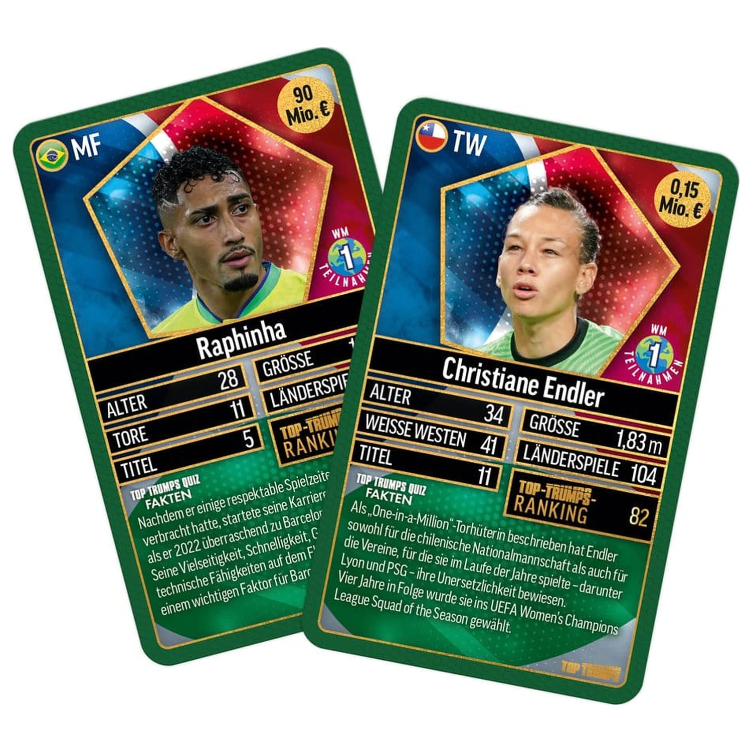 World Football Stars Card Game 200 Pachet 3 *Versiune germană* poza produsului