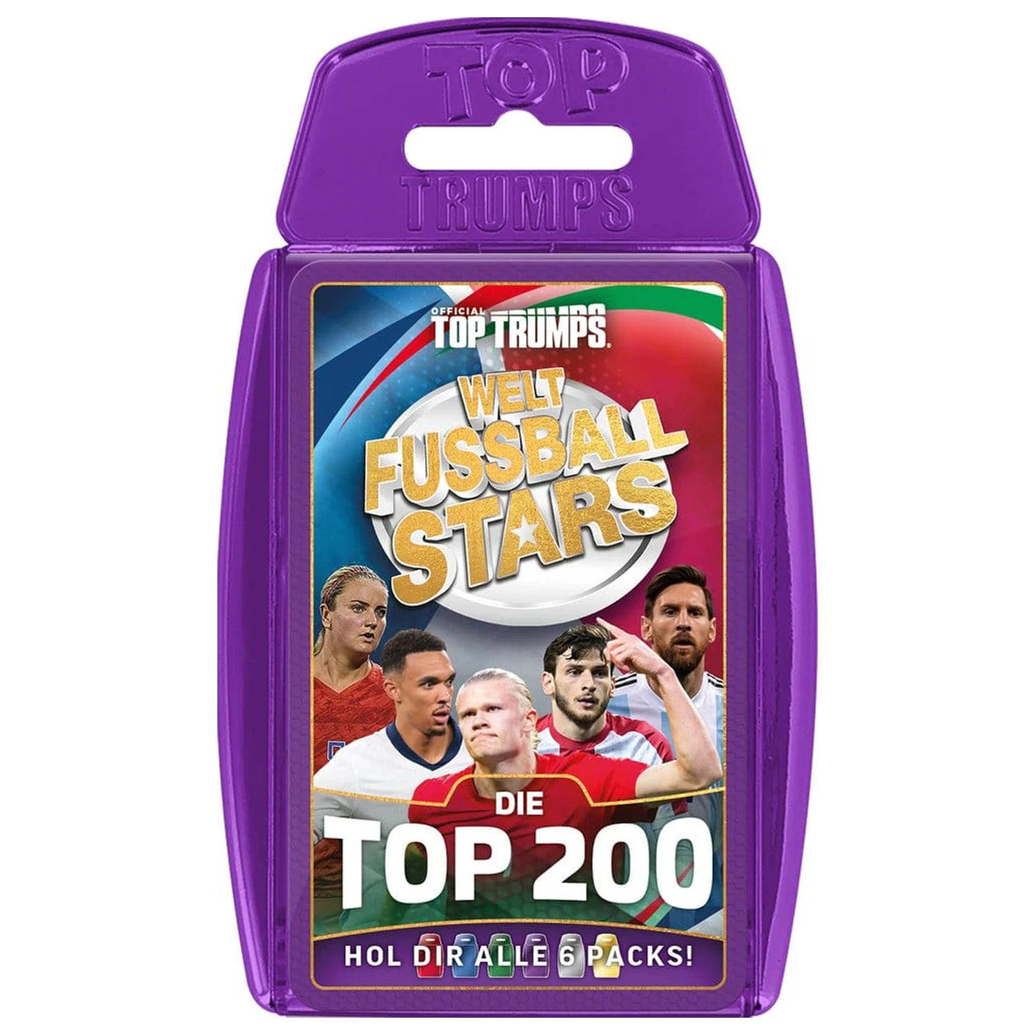World Football Stars Card Game 200 Pachet 4 *German Version* poza produsului